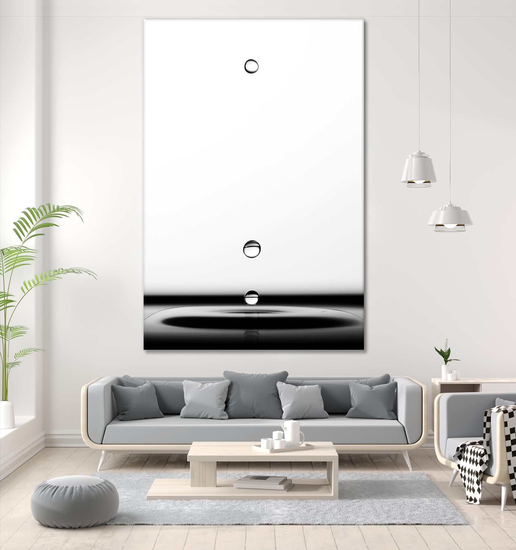 Drops by Chris Tennent on GIANT ART - white photo art