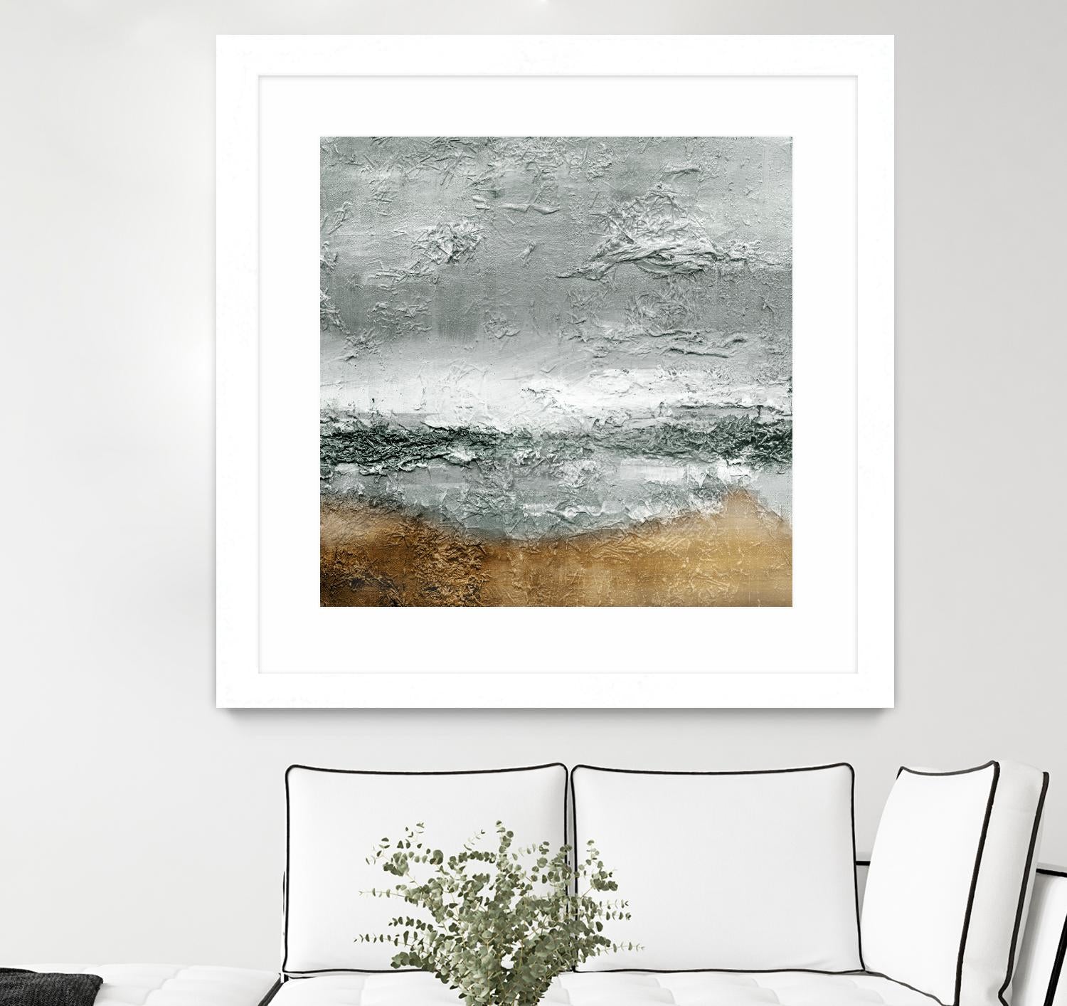 Sunset by Wendy Kroeker on GIANT ART - grey abstract