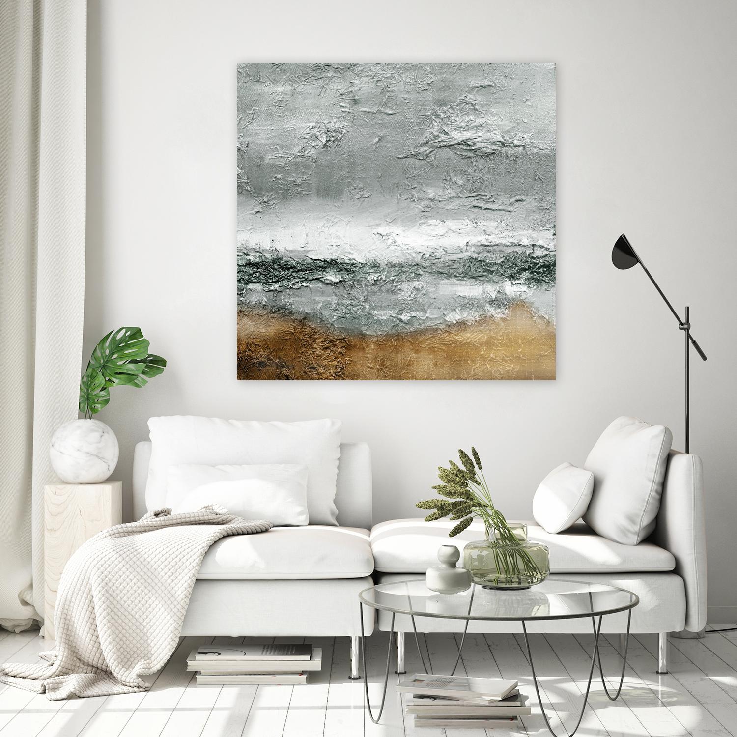 Sunset by Wendy Kroeker on GIANT ART - grey abstract