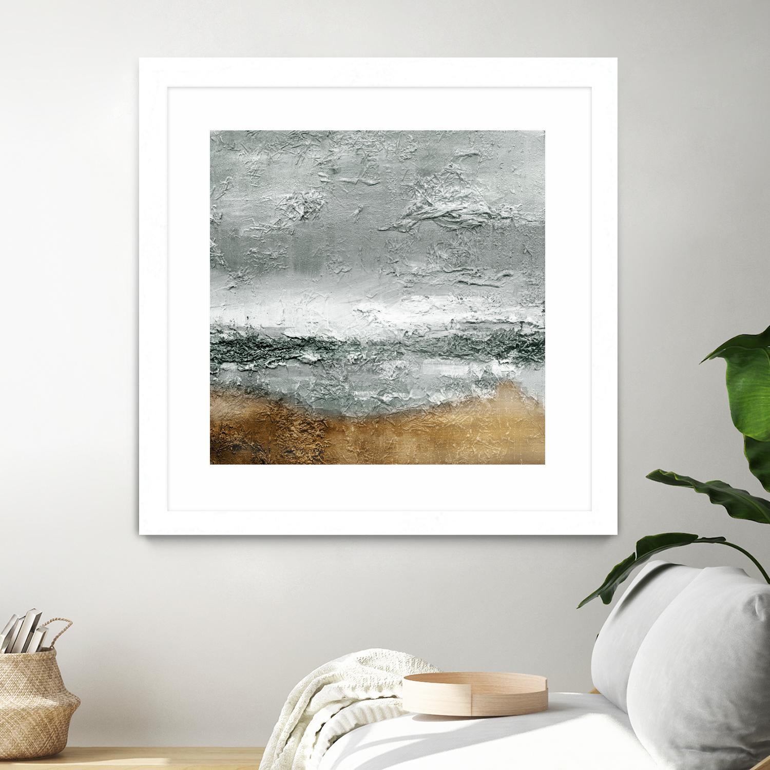 Sunset by Wendy Kroeker on GIANT ART - grey abstract