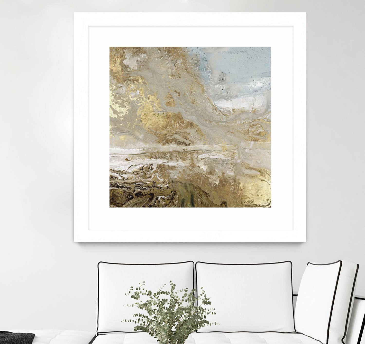 Playa Secreto III by Wendy Kroeker on GIANT ART - white abstract