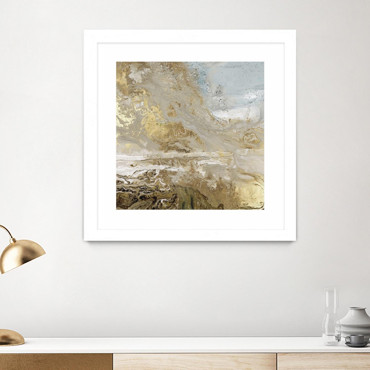 Playa Secreto III by Wendy Kroeker on GIANT ART - white abstract