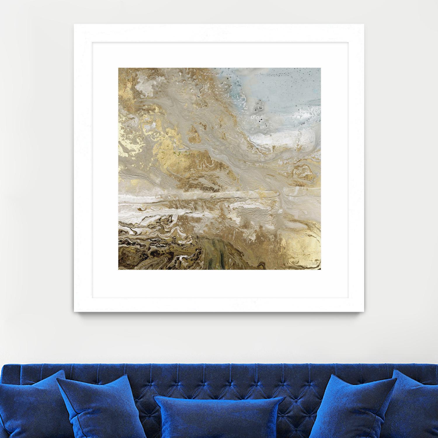 Playa Secreto III by Wendy Kroeker on GIANT ART - white abstract