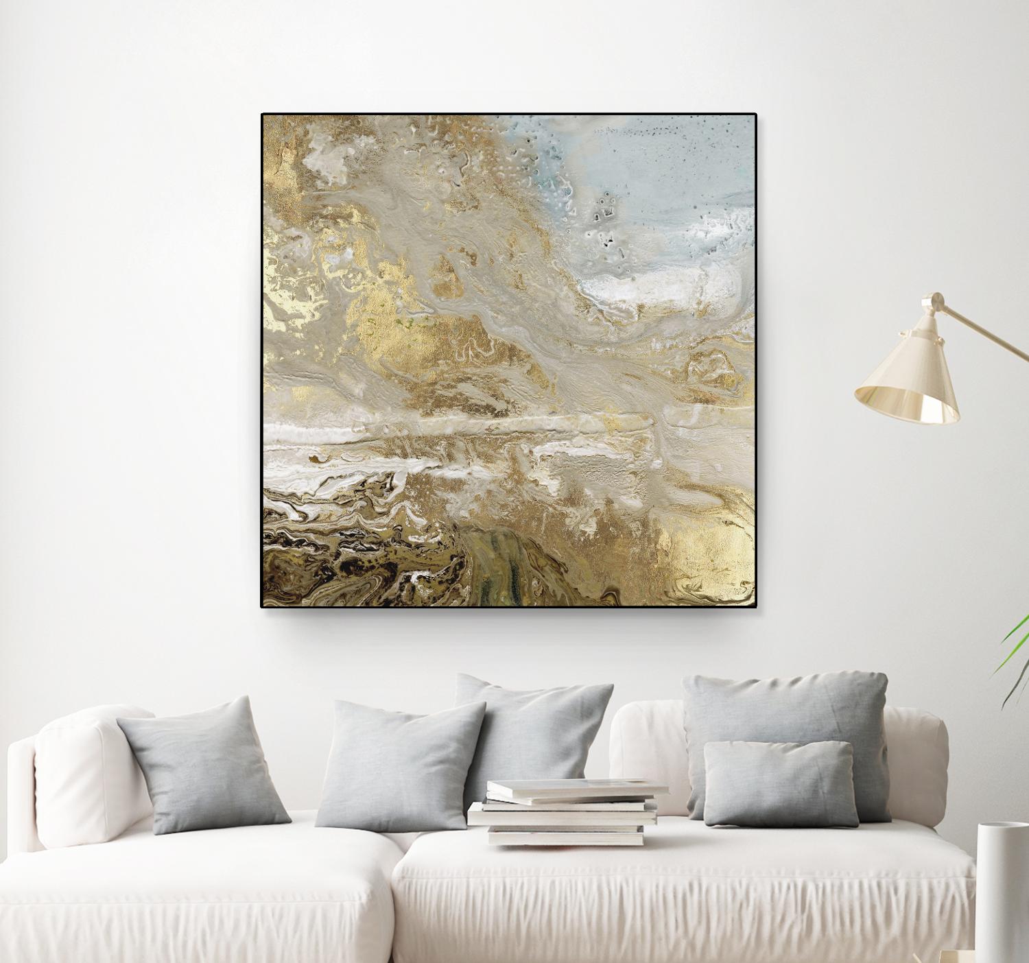 Playa Secreto III by Wendy Kroeker on GIANT ART - white abstract