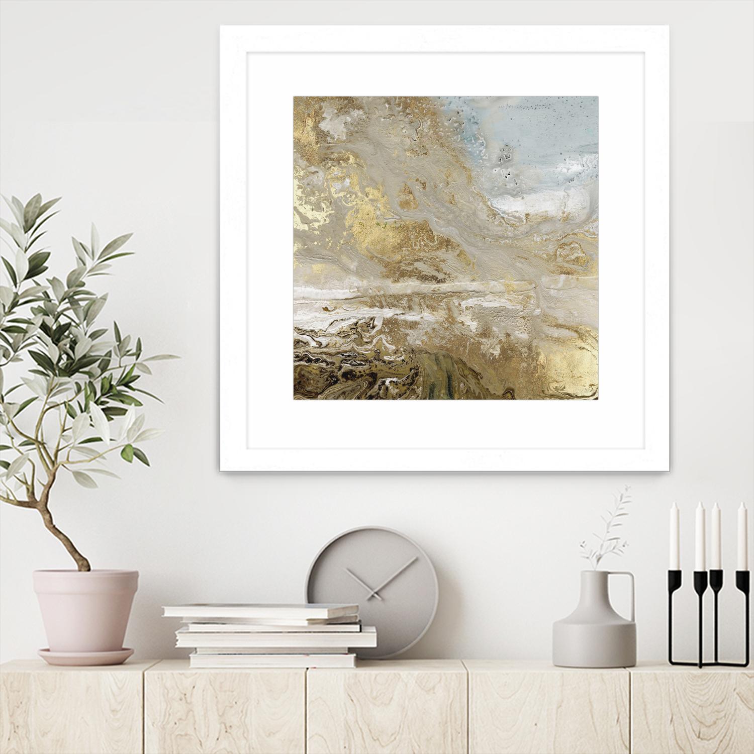 Playa Secreto III by Wendy Kroeker on GIANT ART - white abstract