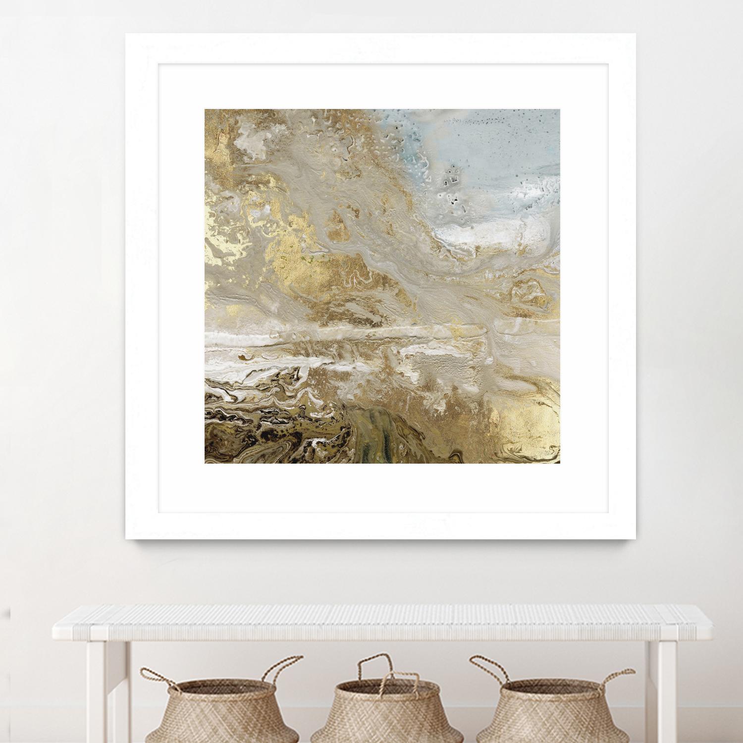 Playa Secreto III by Wendy Kroeker on GIANT ART - white abstract