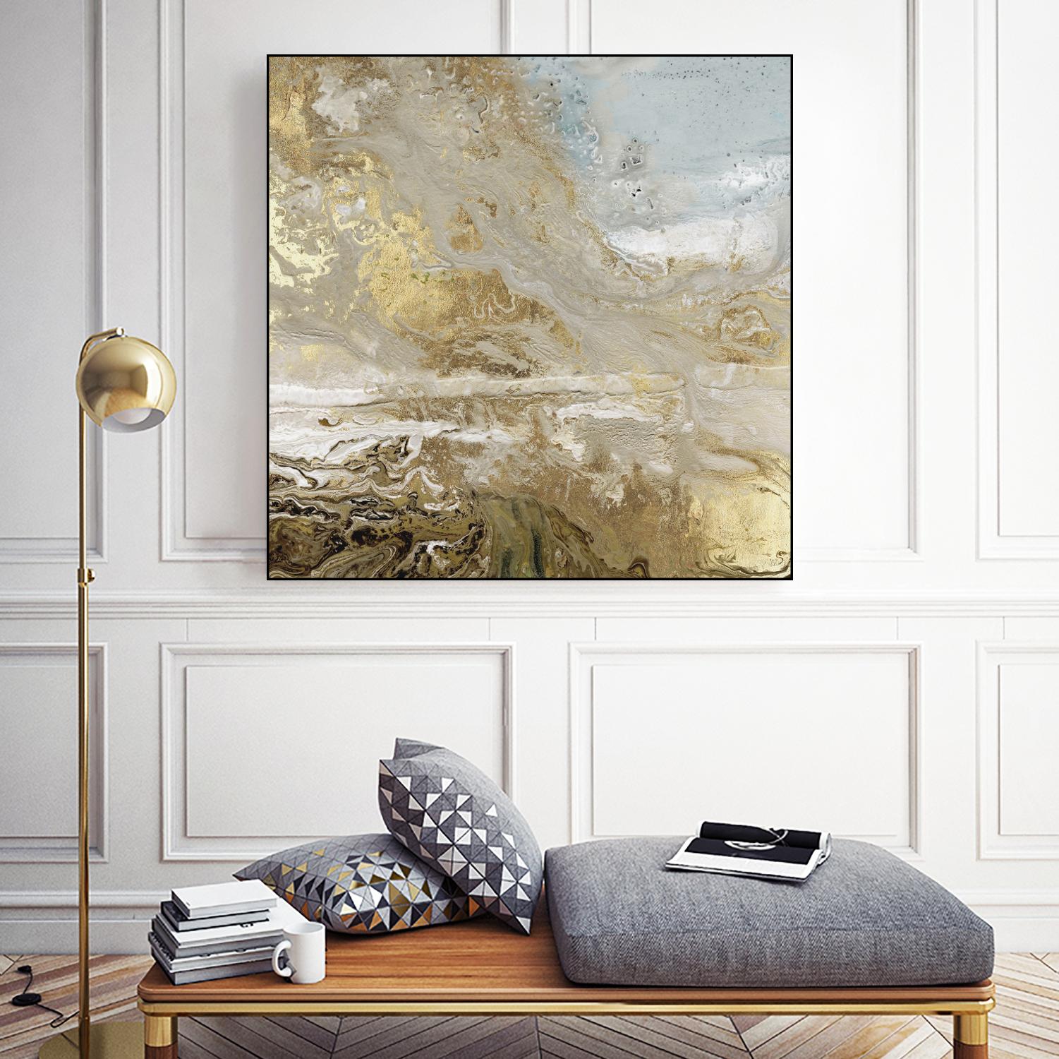 Playa Secreto III by Wendy Kroeker on GIANT ART - white abstract