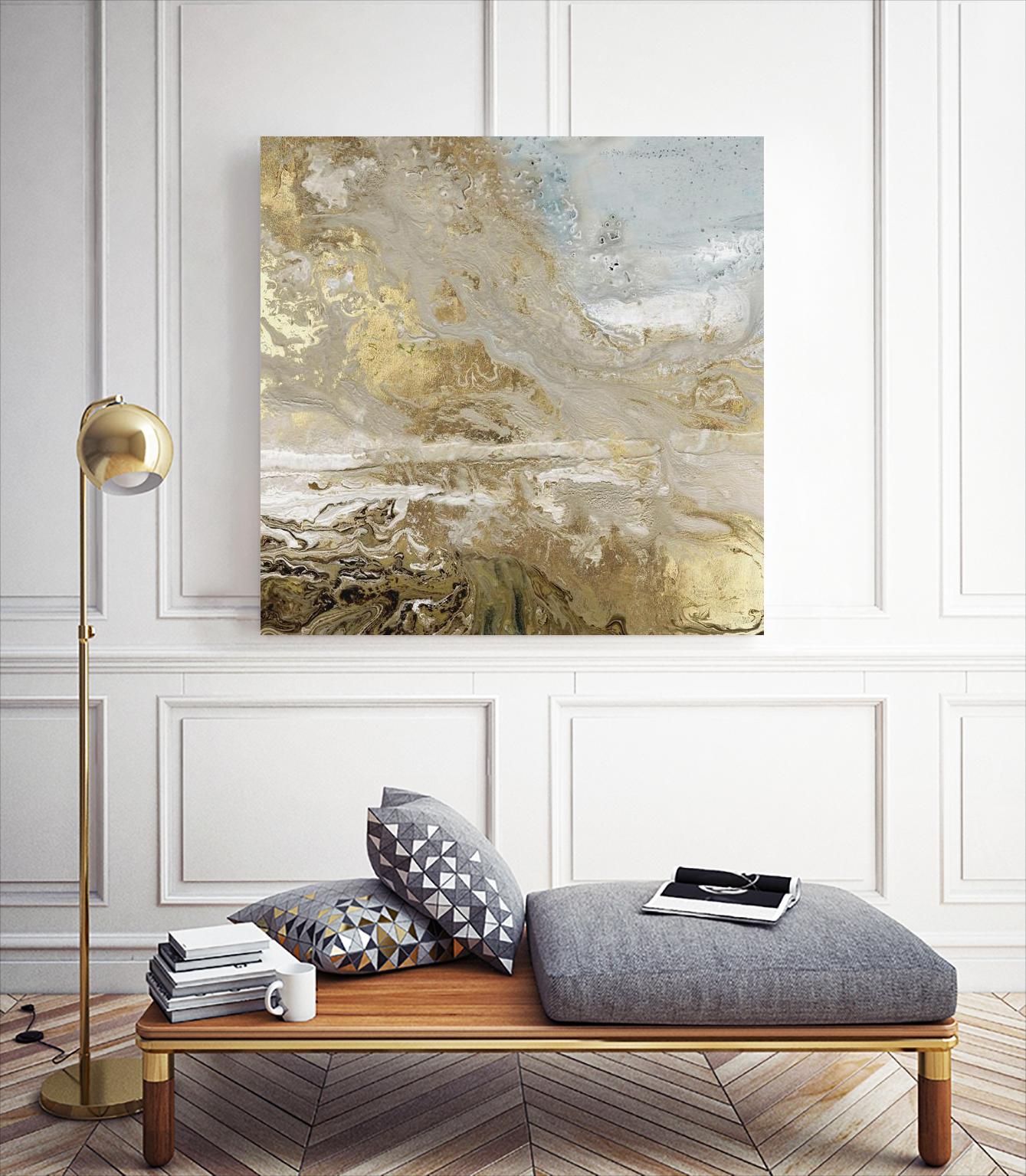 Playa Secreto III by Wendy Kroeker on GIANT ART - white abstract