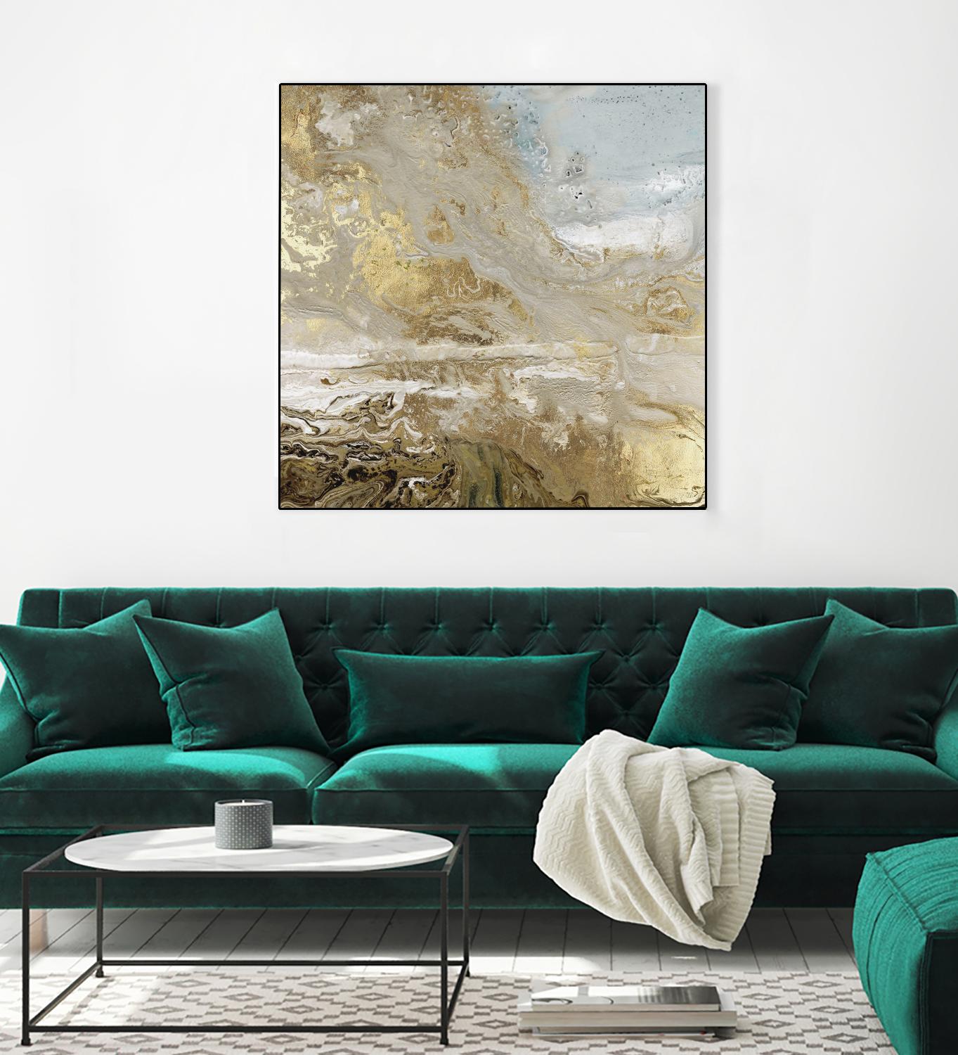 Playa Secreto III by Wendy Kroeker on GIANT ART - white abstract