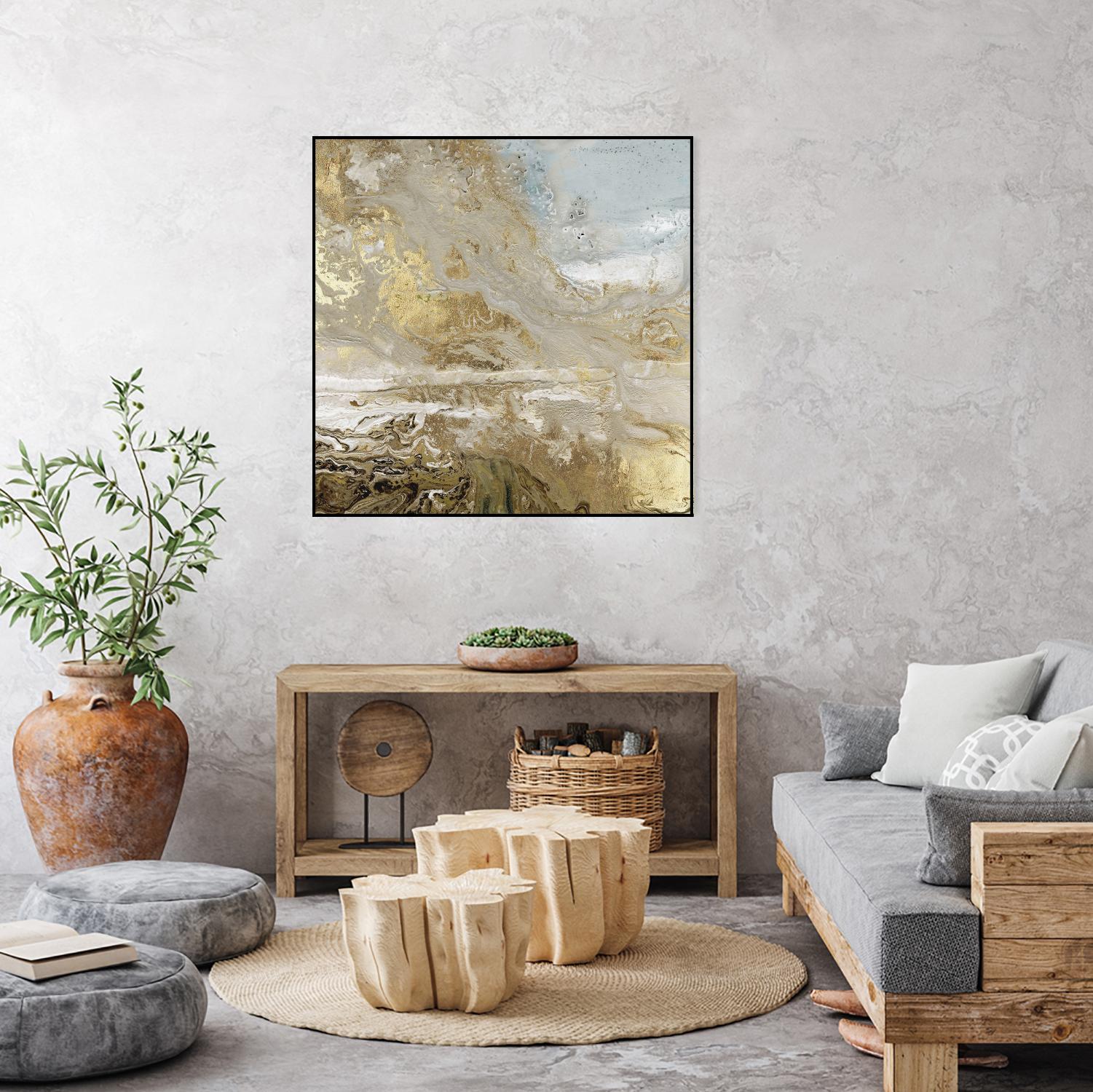 Playa Secreto III by Wendy Kroeker on GIANT ART - white abstract