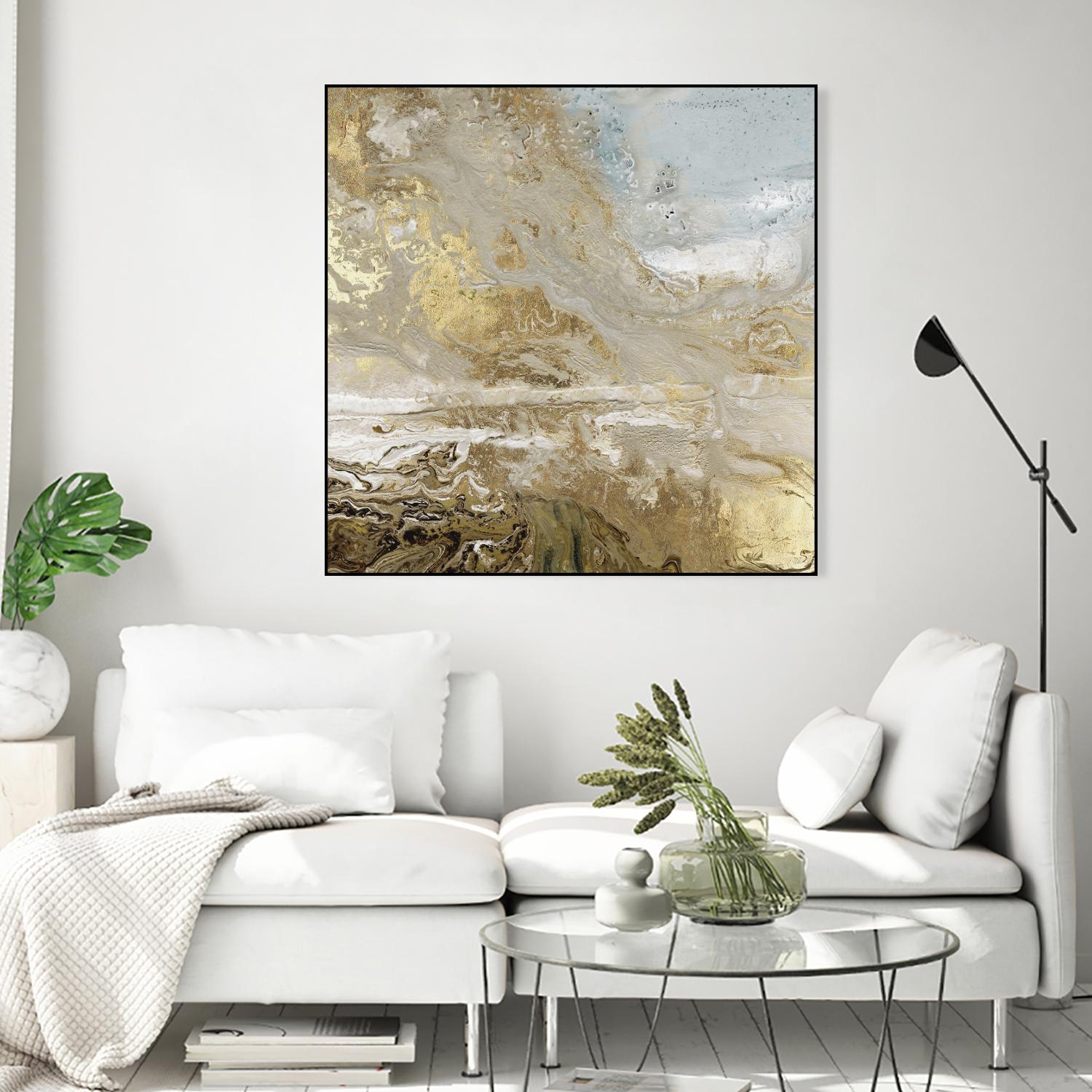 Playa Secreto III by Wendy Kroeker on GIANT ART - white abstract