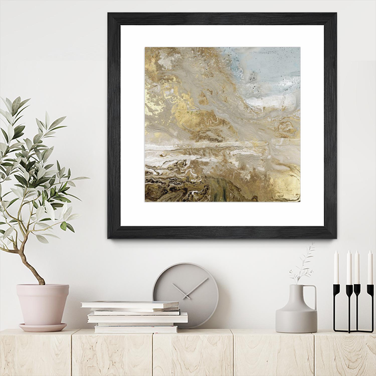Playa Secreto III by Wendy Kroeker on GIANT ART - white abstract