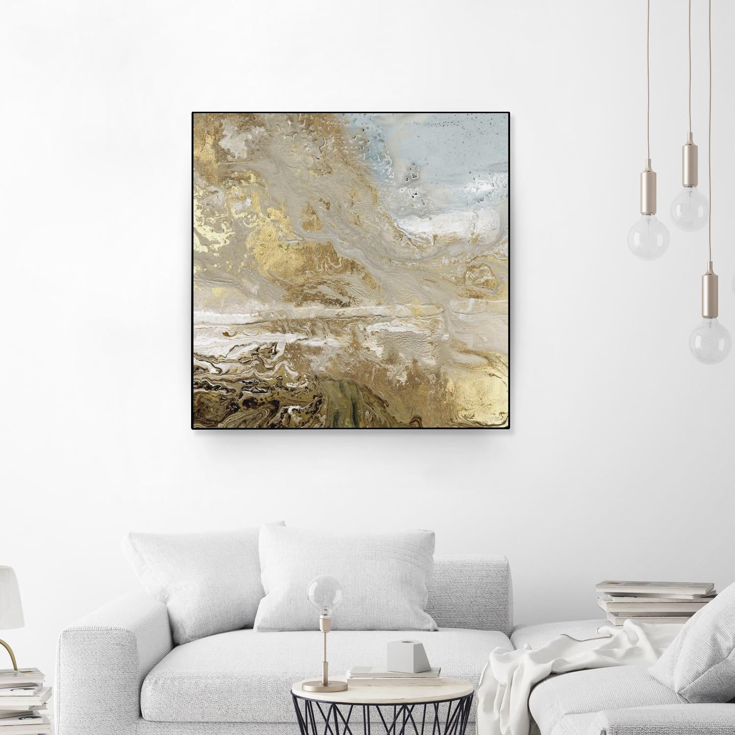Playa Secreto III by Wendy Kroeker on GIANT ART - white abstract