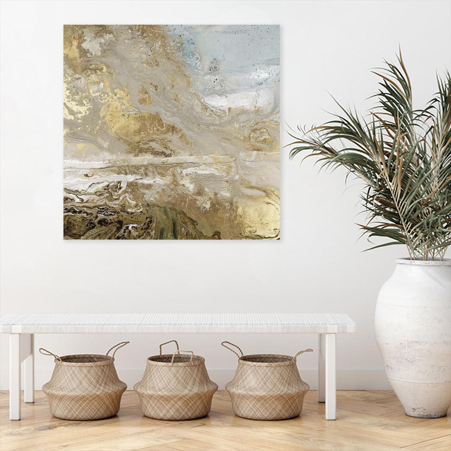 Playa Secreto III by Wendy Kroeker on GIANT ART - white abstract