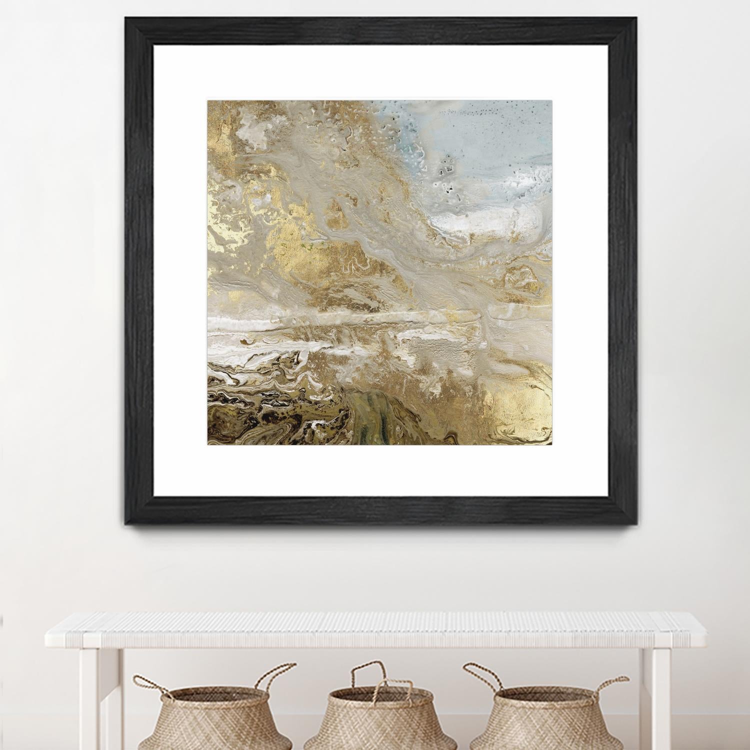 Playa Secreto III by Wendy Kroeker on GIANT ART - white abstract