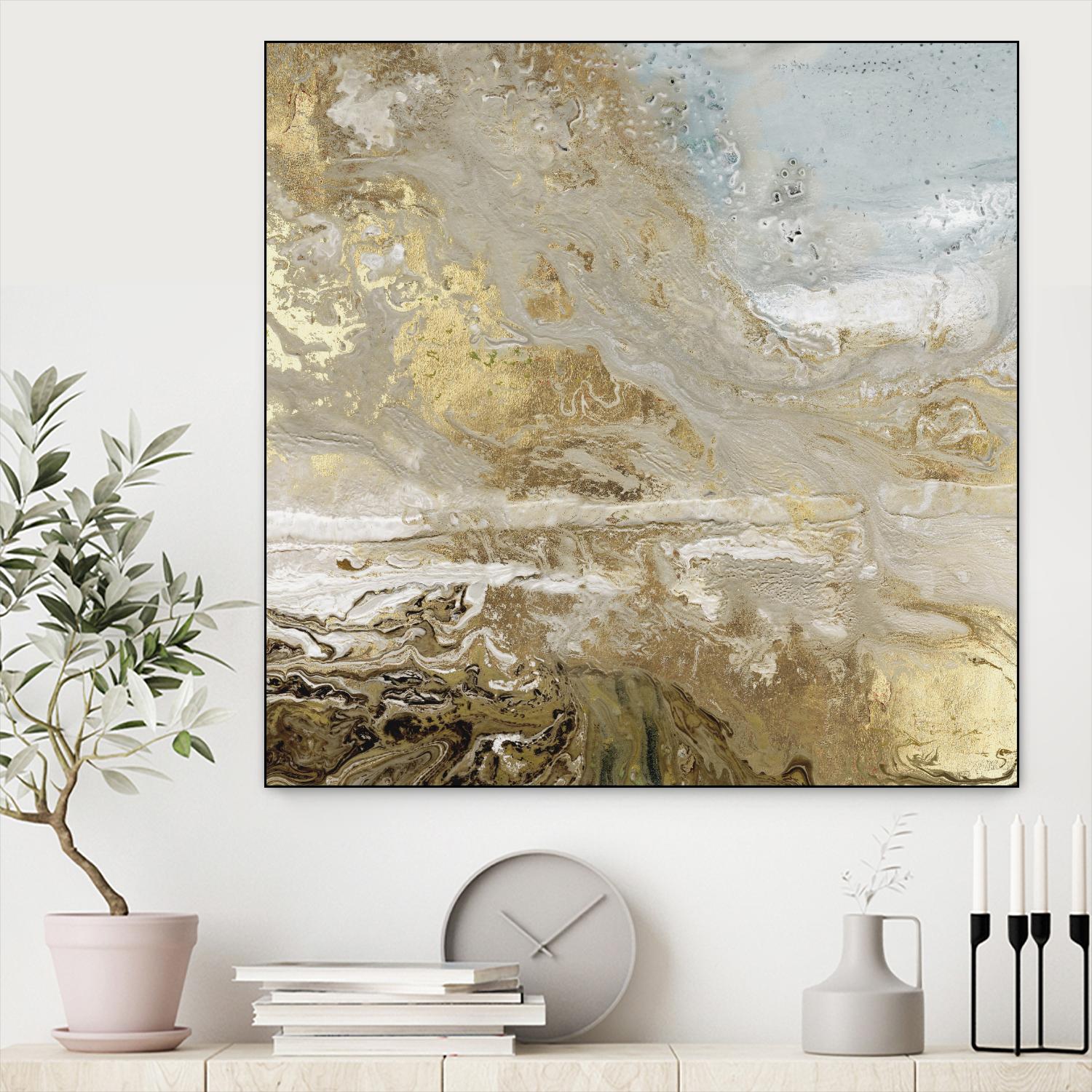 Playa Secreto III by Wendy Kroeker on GIANT ART - white abstract