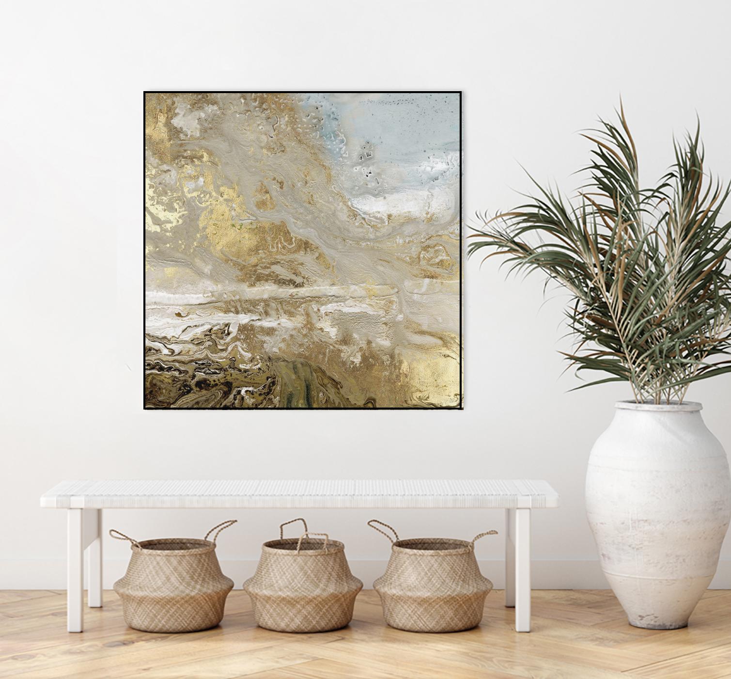 Playa Secreto III by Wendy Kroeker on GIANT ART - white abstract