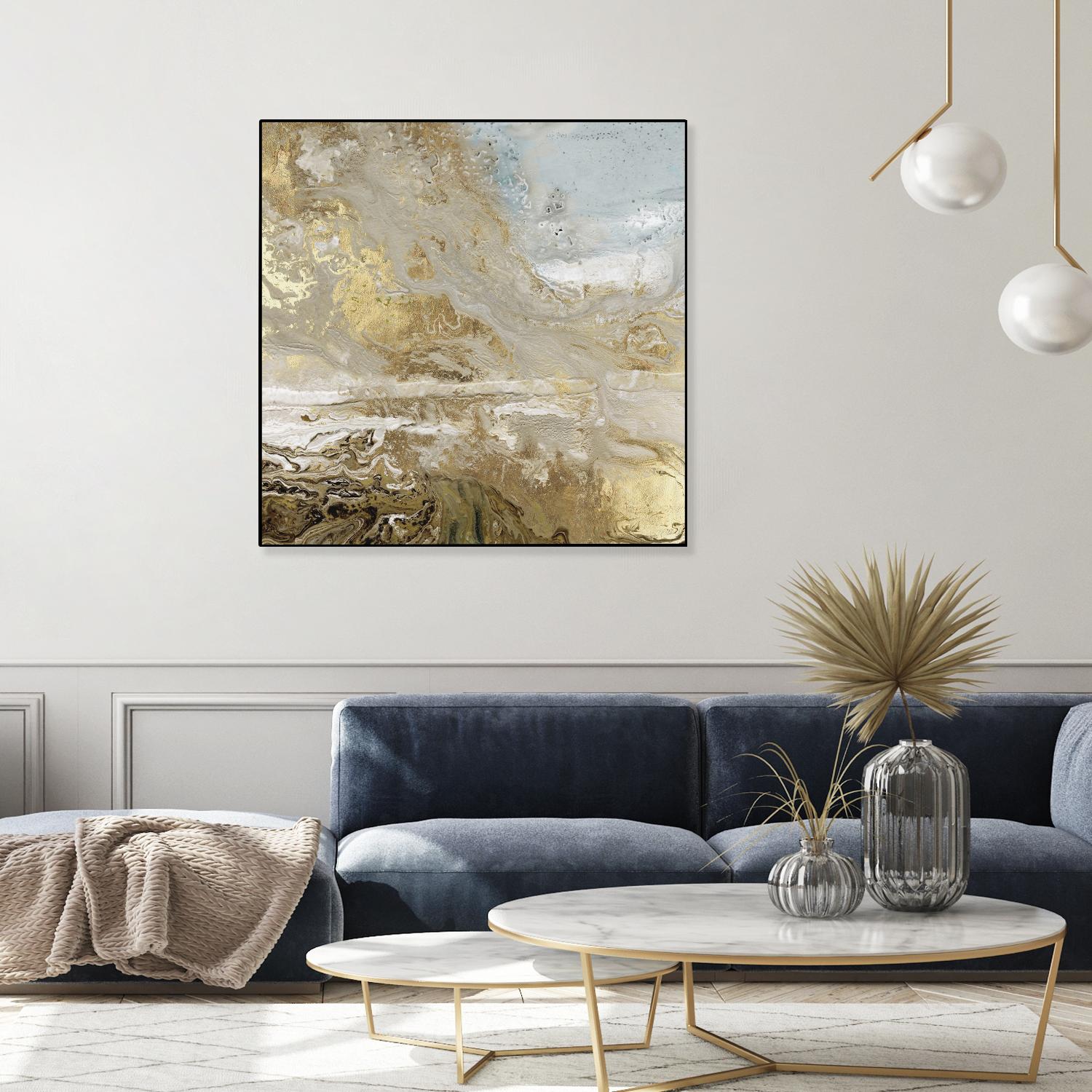 Playa Secreto III by Wendy Kroeker on GIANT ART - white abstract