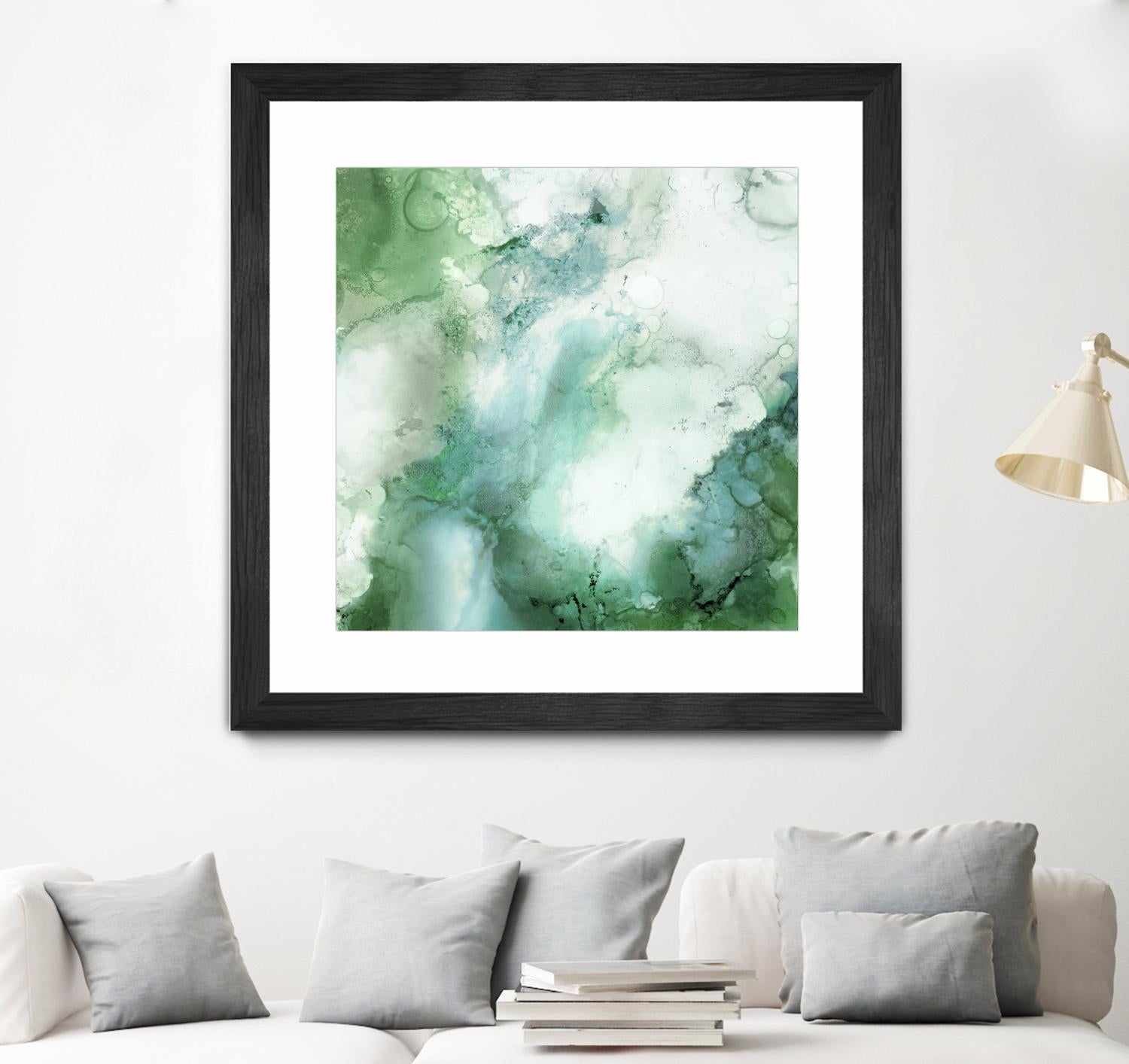 Zen Panel III by Wendy Kroeker on GIANT ART - white abstract