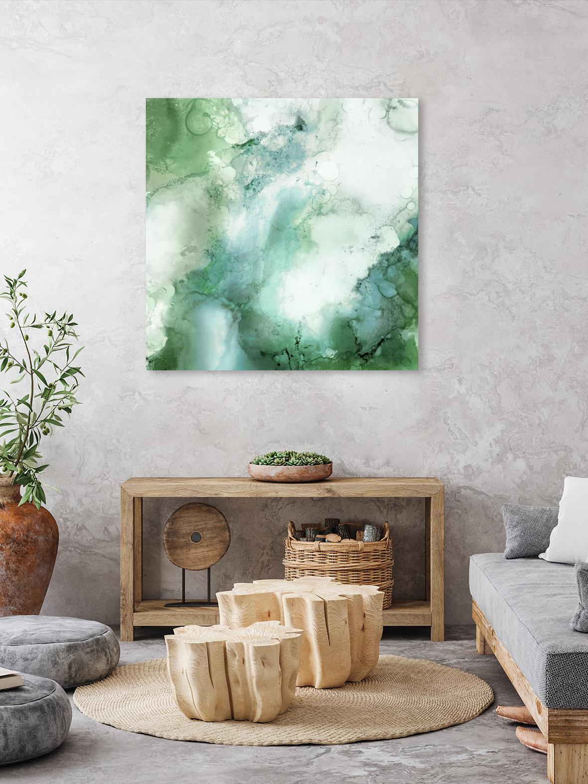 Zen Panel III by Wendy Kroeker on GIANT ART - white abstract