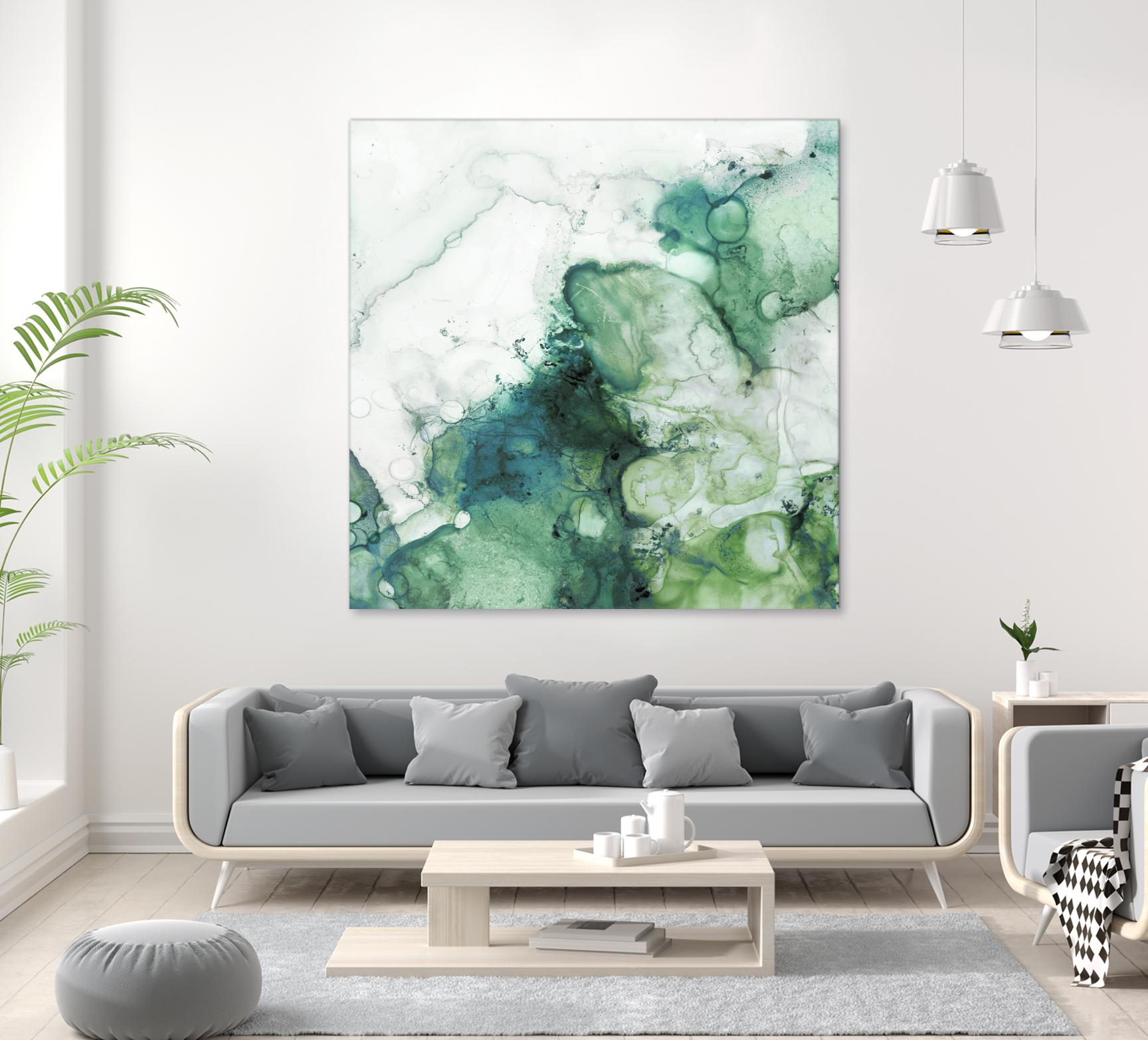 Zen Panel IV by Wendy Kroeker on GIANT ART - white abstract