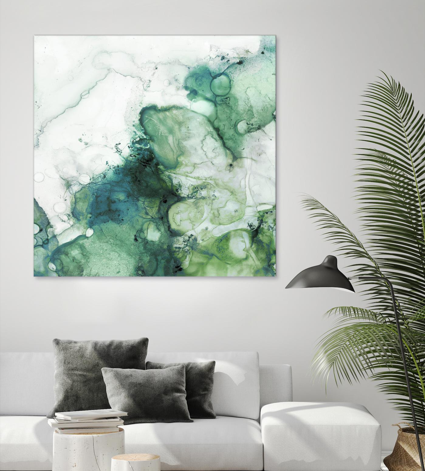 Zen Panel IV by Wendy Kroeker on GIANT ART - white abstract