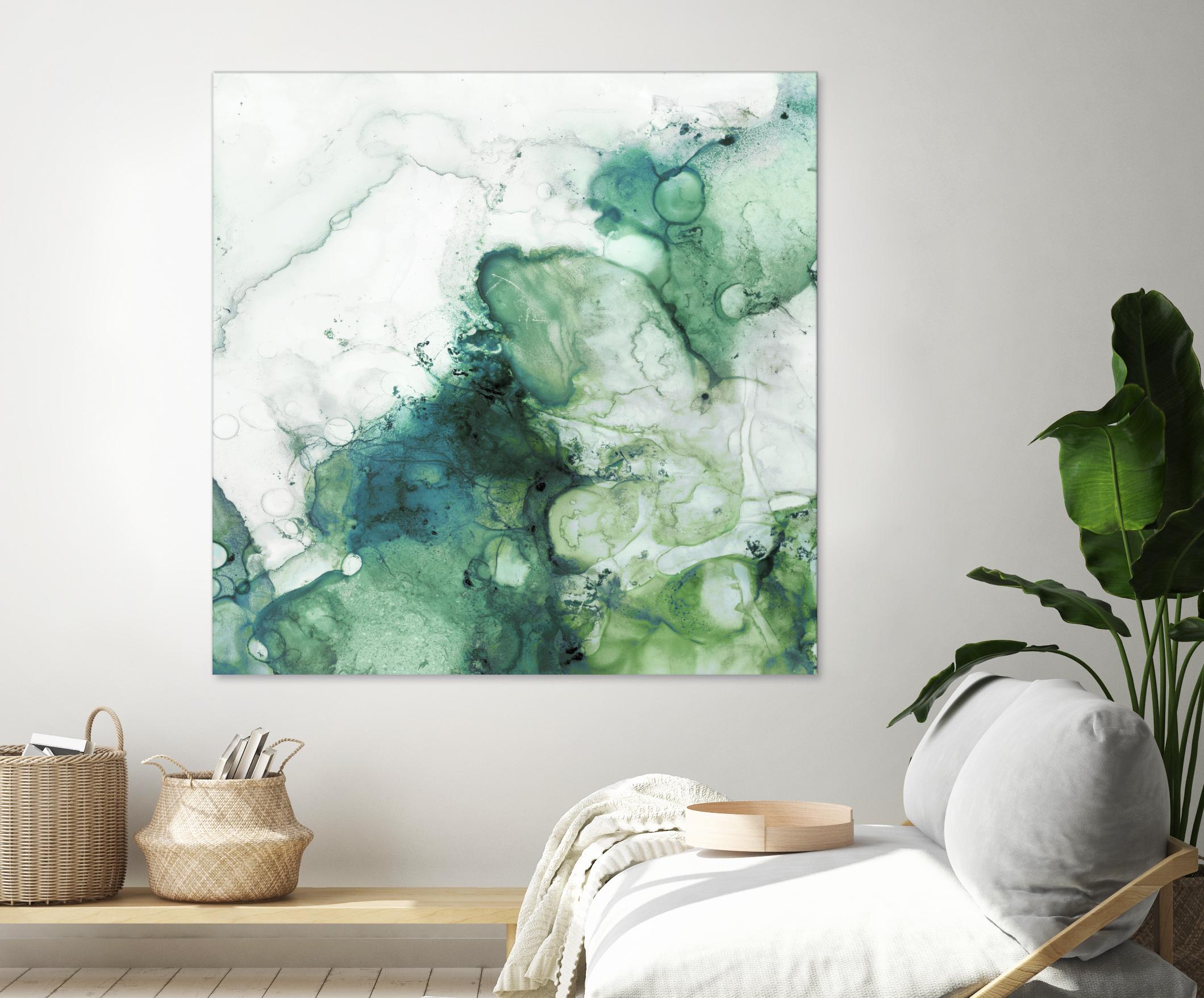 Zen Panel IV by Wendy Kroeker on GIANT ART - white abstract