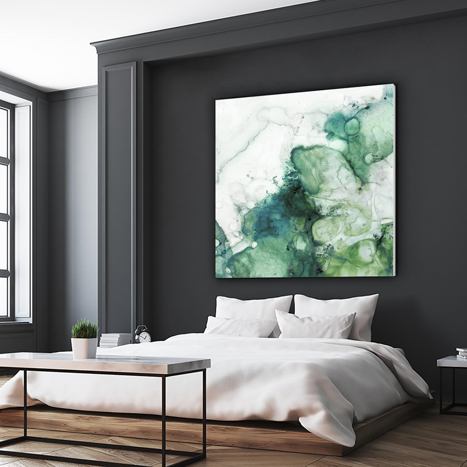 Zen Panel IV by Wendy Kroeker on GIANT ART - white abstract