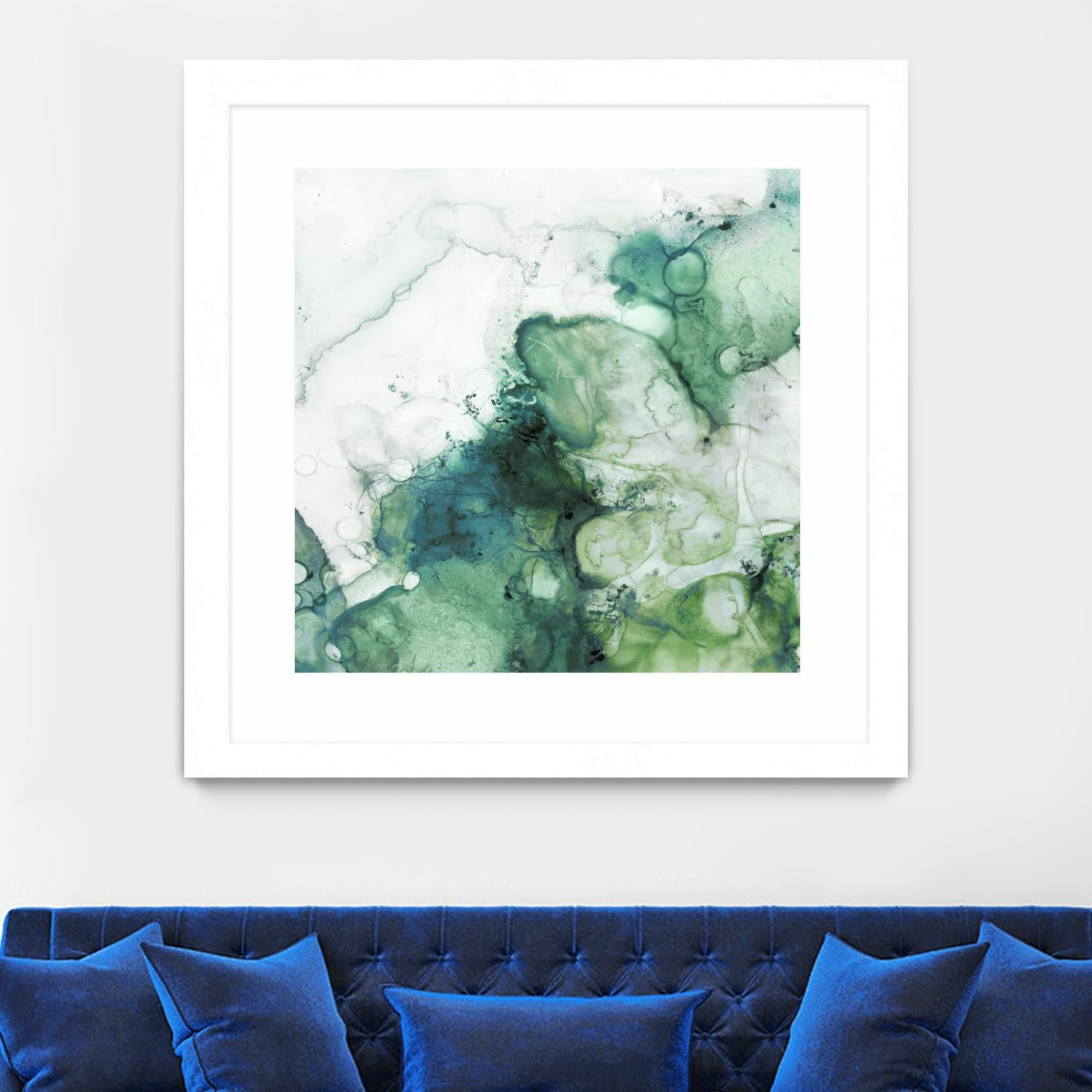 Zen Panel IV by Wendy Kroeker on GIANT ART - white abstract