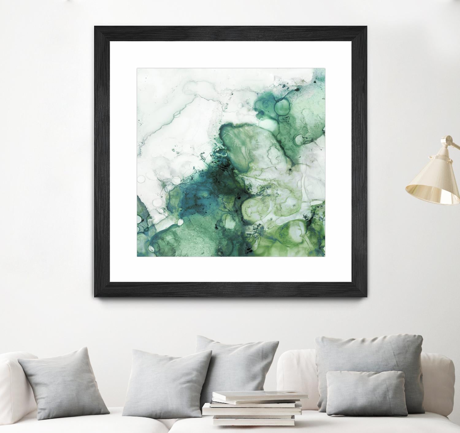 Zen Panel IV by Wendy Kroeker on GIANT ART - white abstract