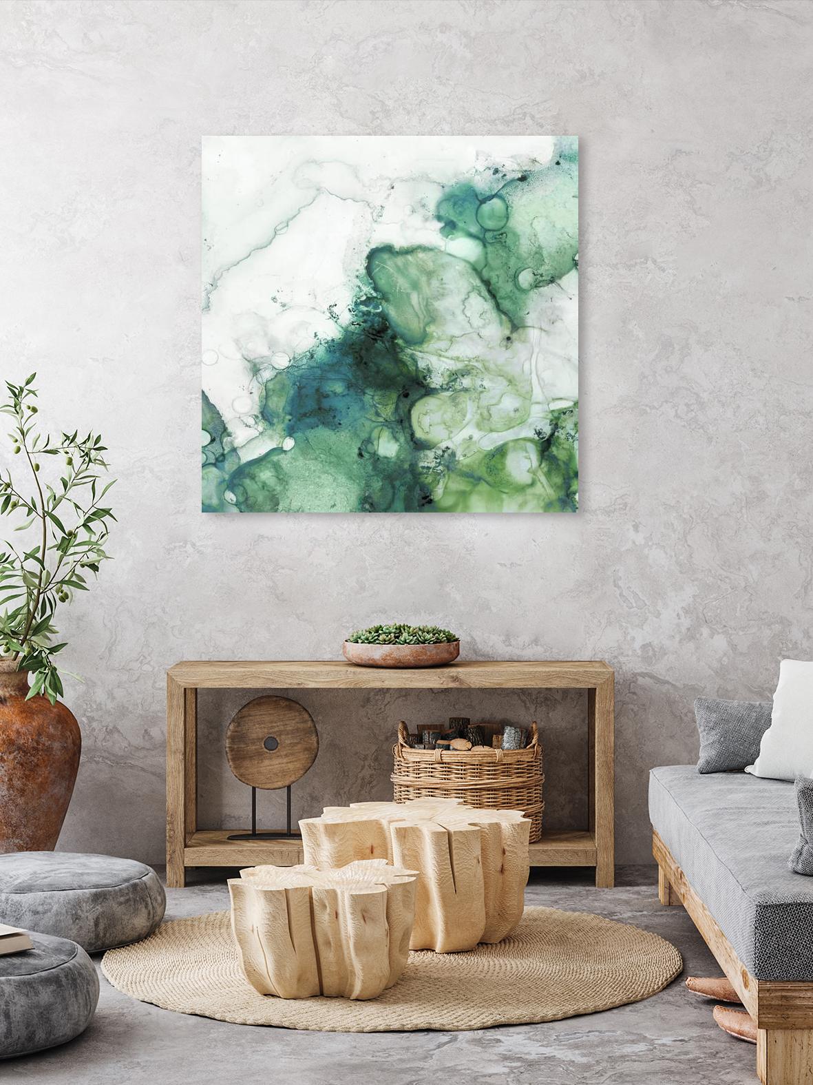 Zen Panel IV by Wendy Kroeker on GIANT ART - white abstract