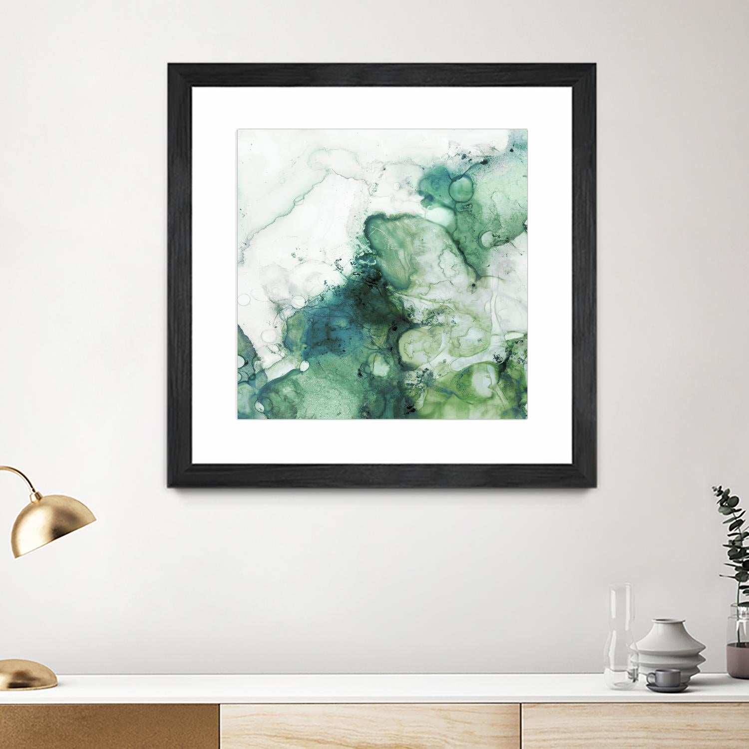 Zen Panel IV by Wendy Kroeker on GIANT ART - white abstract