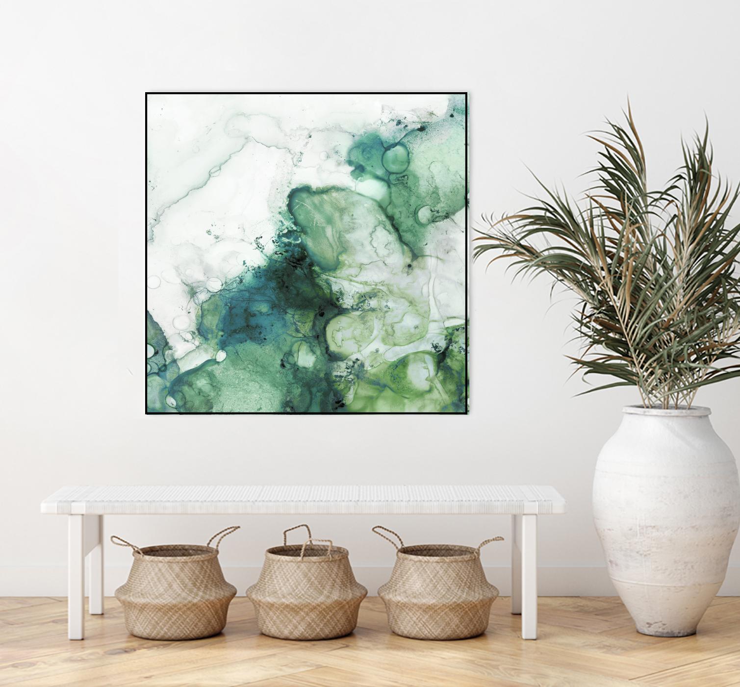 Zen Panel IV by Wendy Kroeker on GIANT ART - white abstract