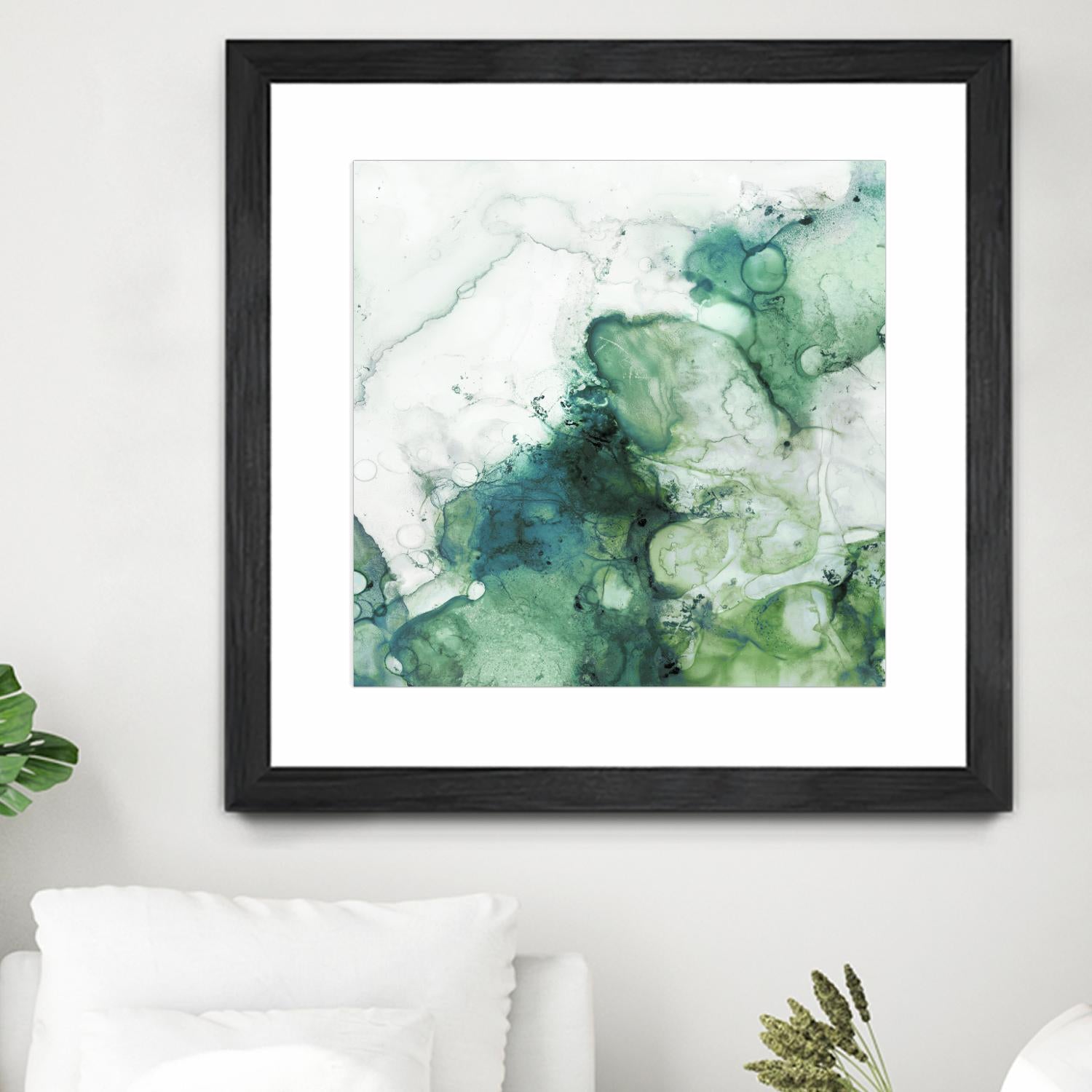 Zen Panel IV by Wendy Kroeker on GIANT ART - white abstract