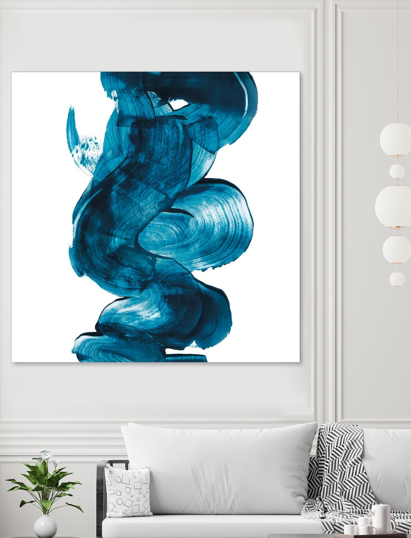 Outside I by Aimee Wilson on GIANT ART - white abstract