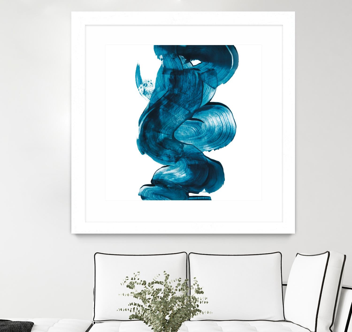 Outside I by Aimee Wilson on GIANT ART - white abstract