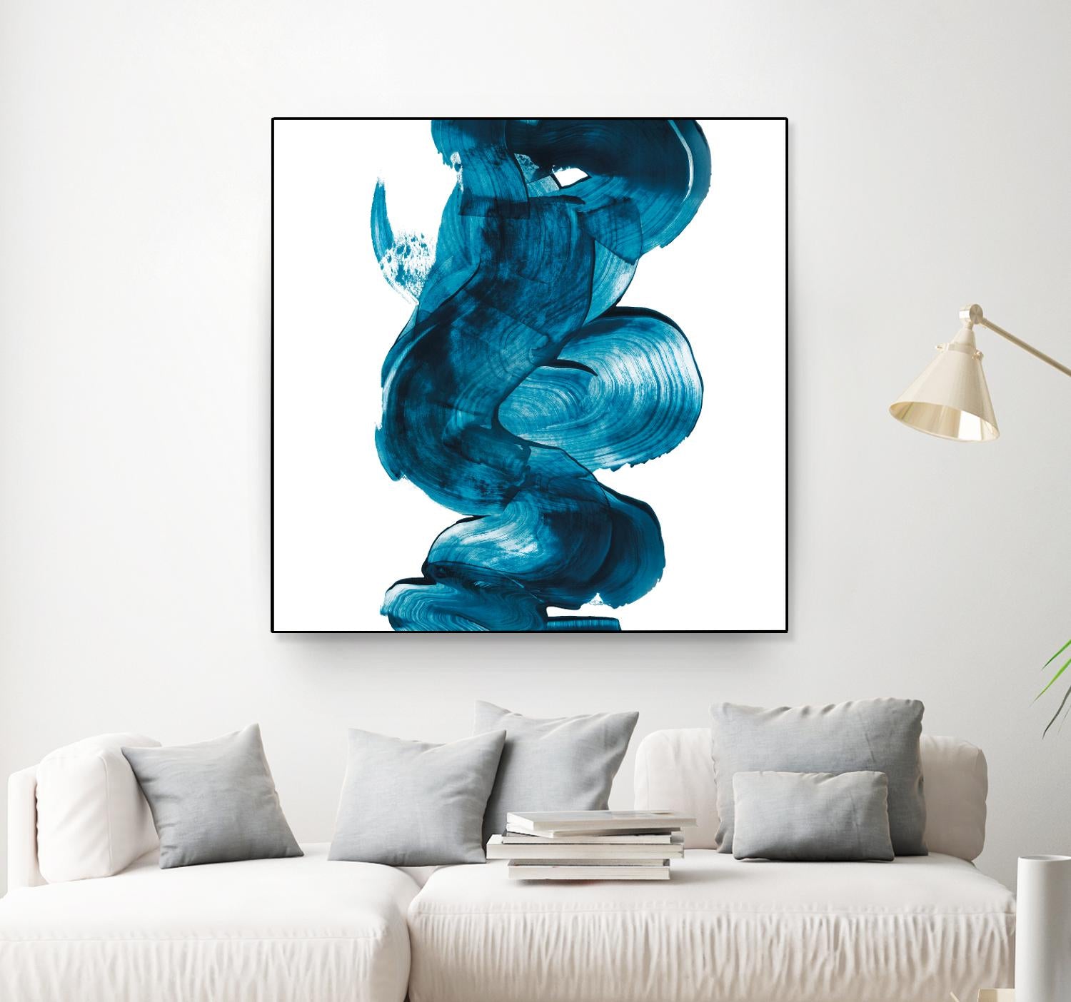 Outside I by Aimee Wilson on GIANT ART - white abstract