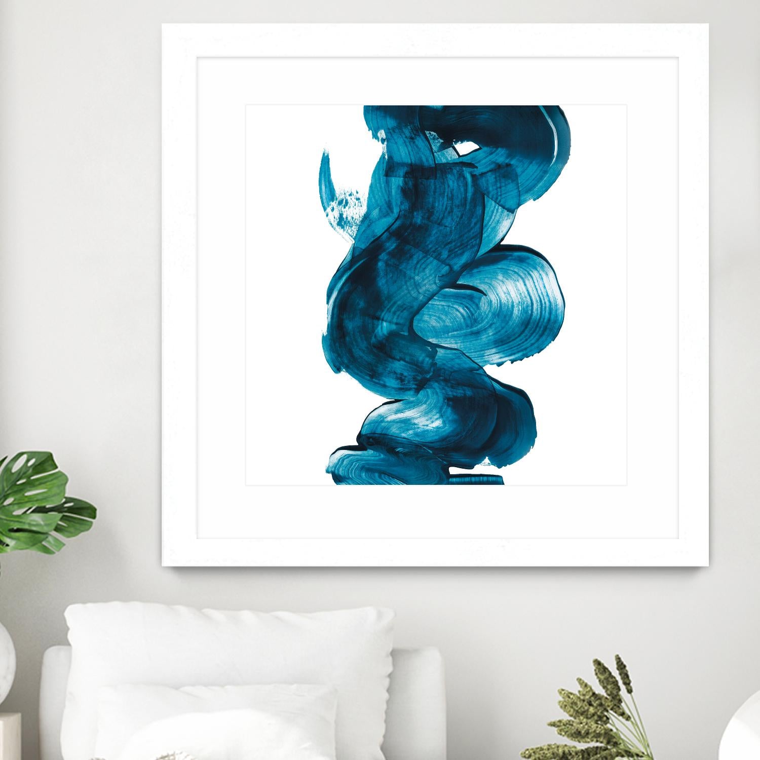 Outside I by Aimee Wilson on GIANT ART - white abstract