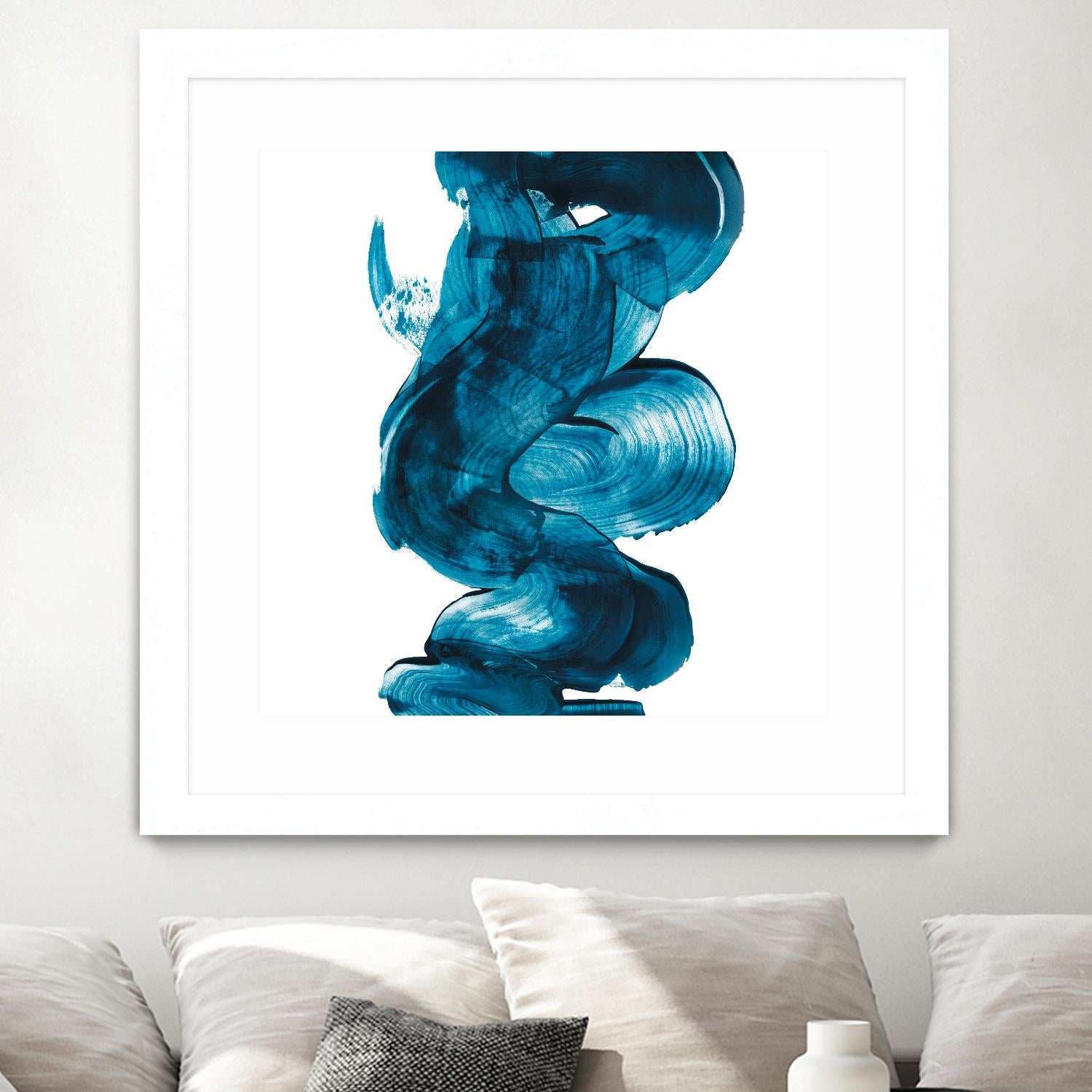 Outside I by Aimee Wilson on GIANT ART - white abstract