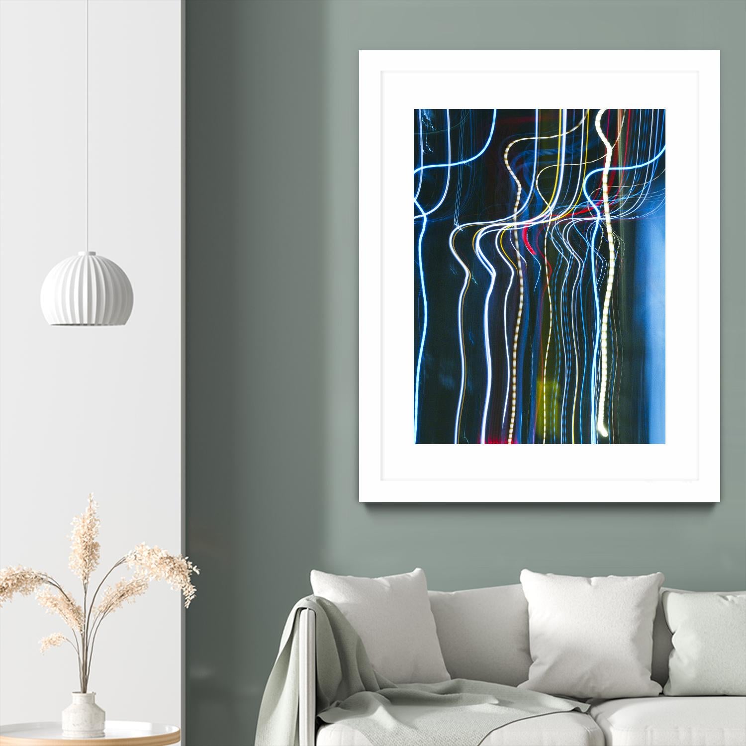 Stems I by William Cooke on GIANT ART - white abstract