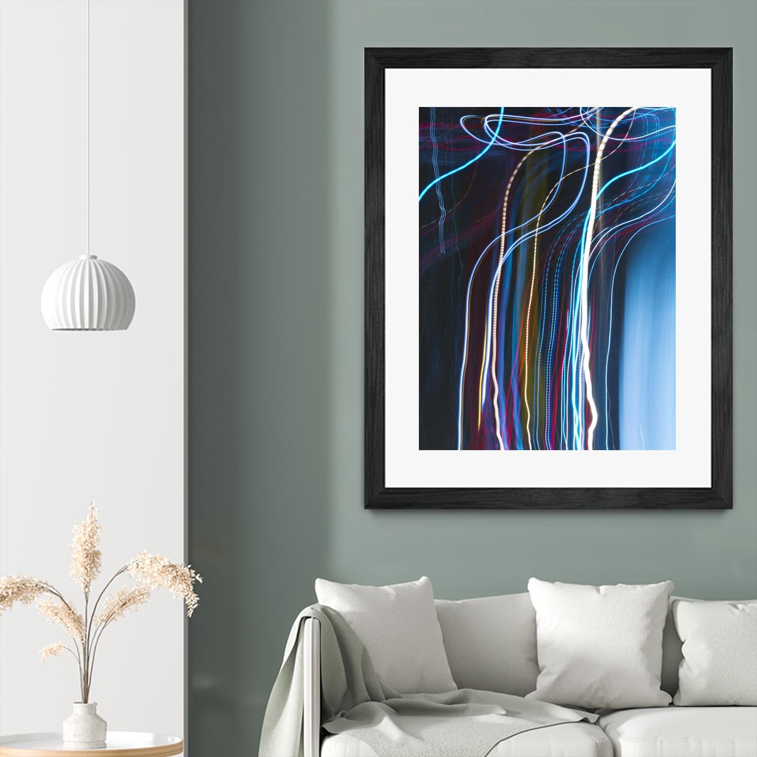 Stems III by William Cooke on GIANT ART - white abstract