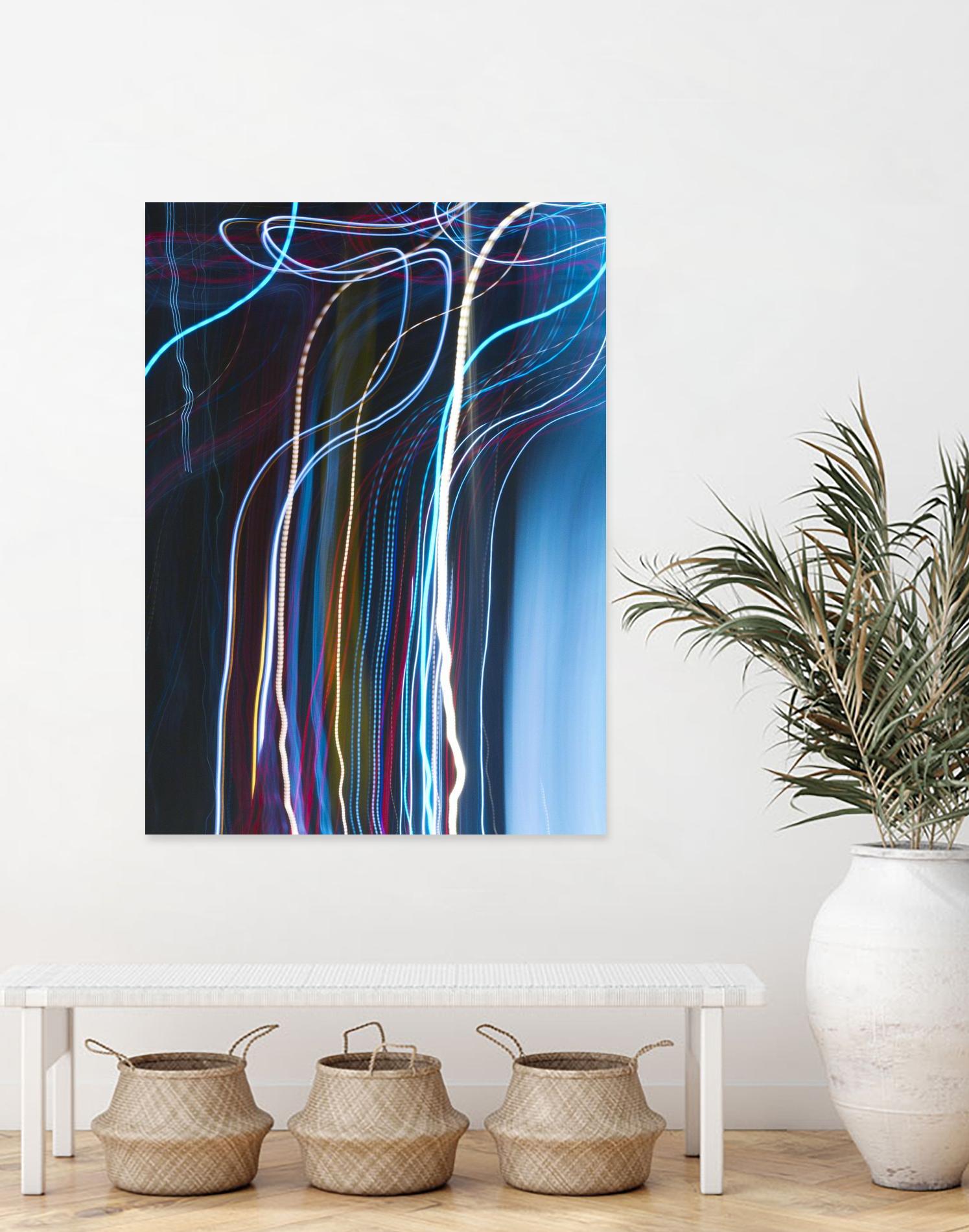 Stems III by William Cooke on GIANT ART - white abstract