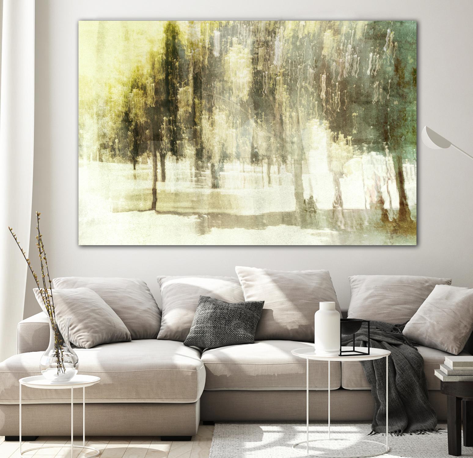 Wood in Motion III by William Cooke on GIANT ART - white abstract