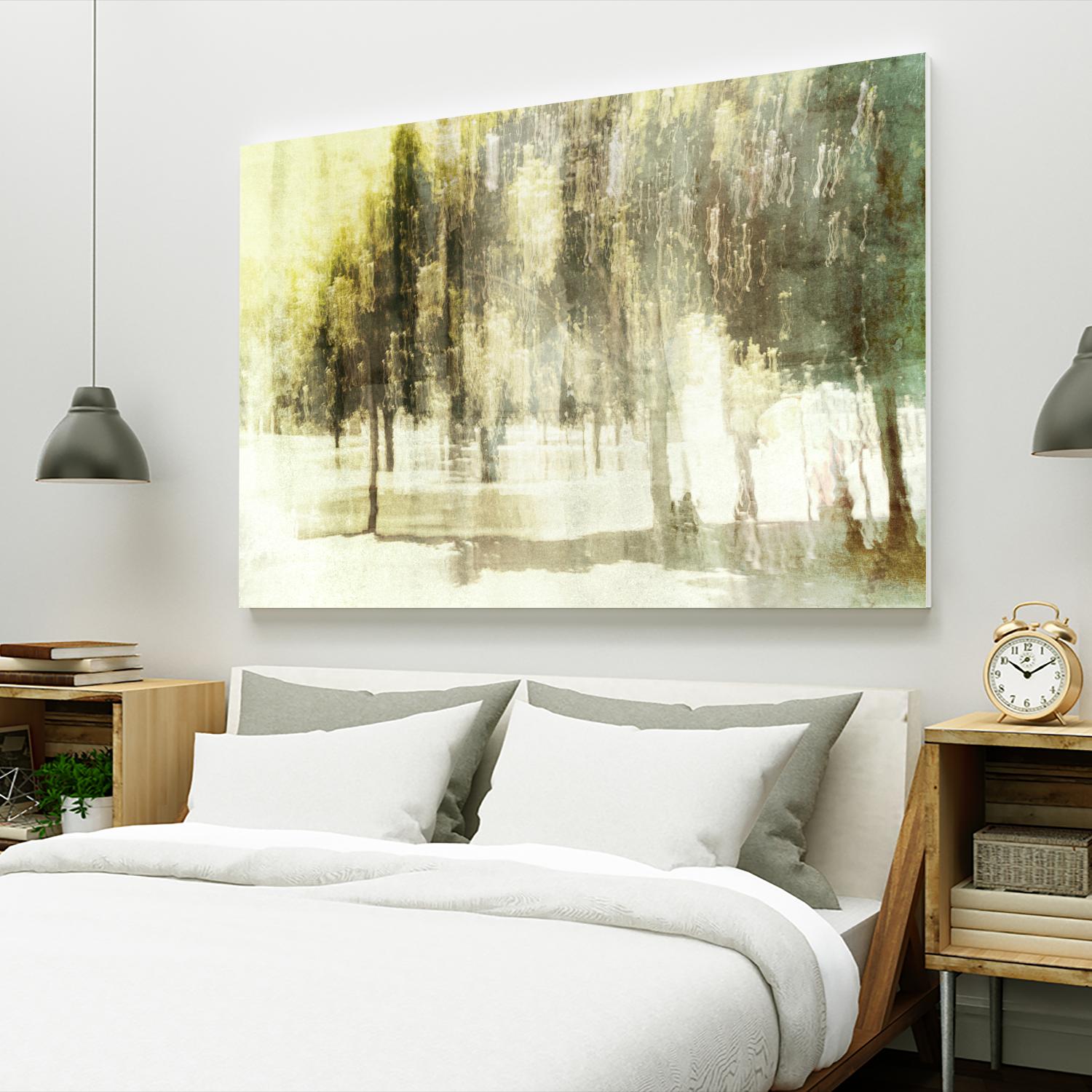 Wood in Motion III by William Cooke on GIANT ART - white abstract