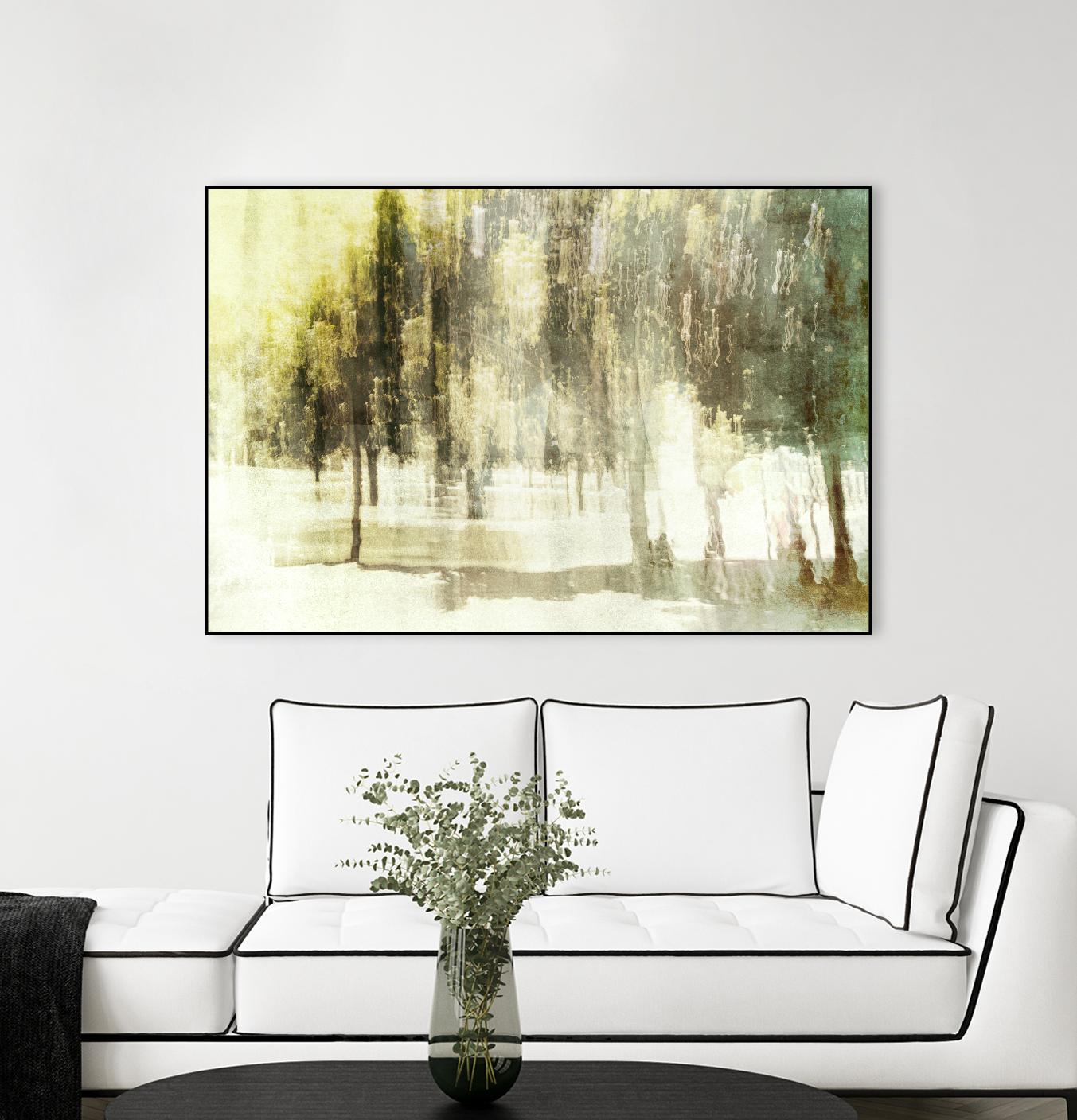 Wood in Motion III by William Cooke on GIANT ART - white abstract