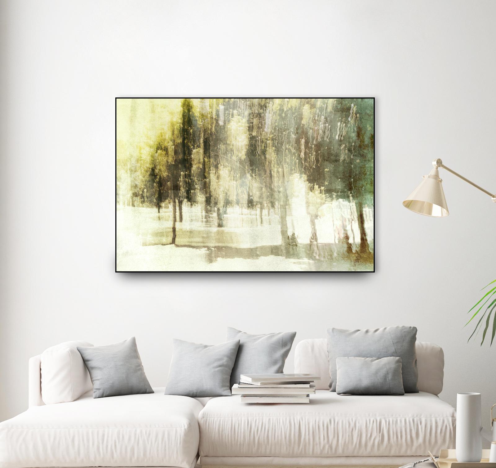 Wood in Motion III by William Cooke on GIANT ART - white abstract