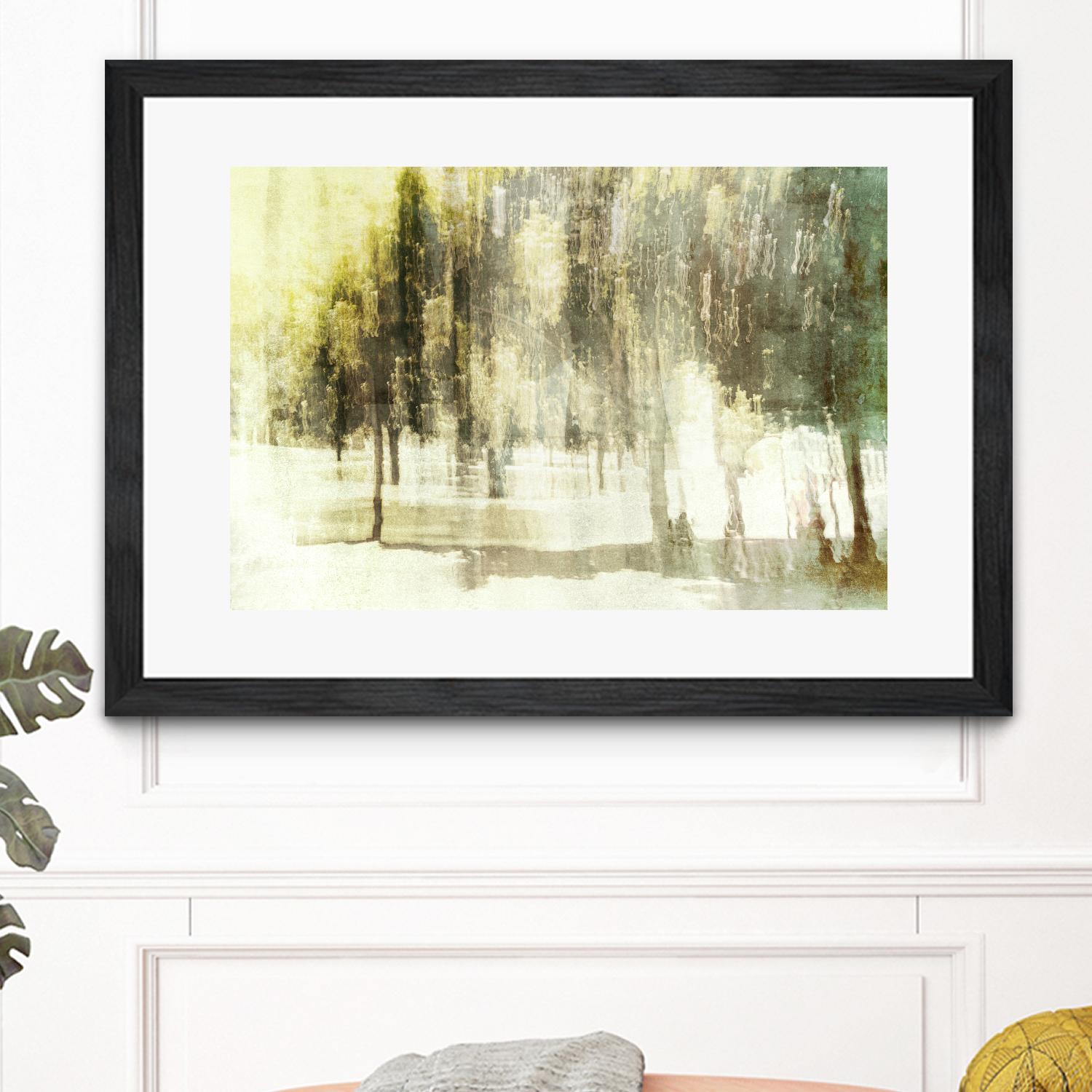 Wood in Motion III by William Cooke on GIANT ART - white abstract