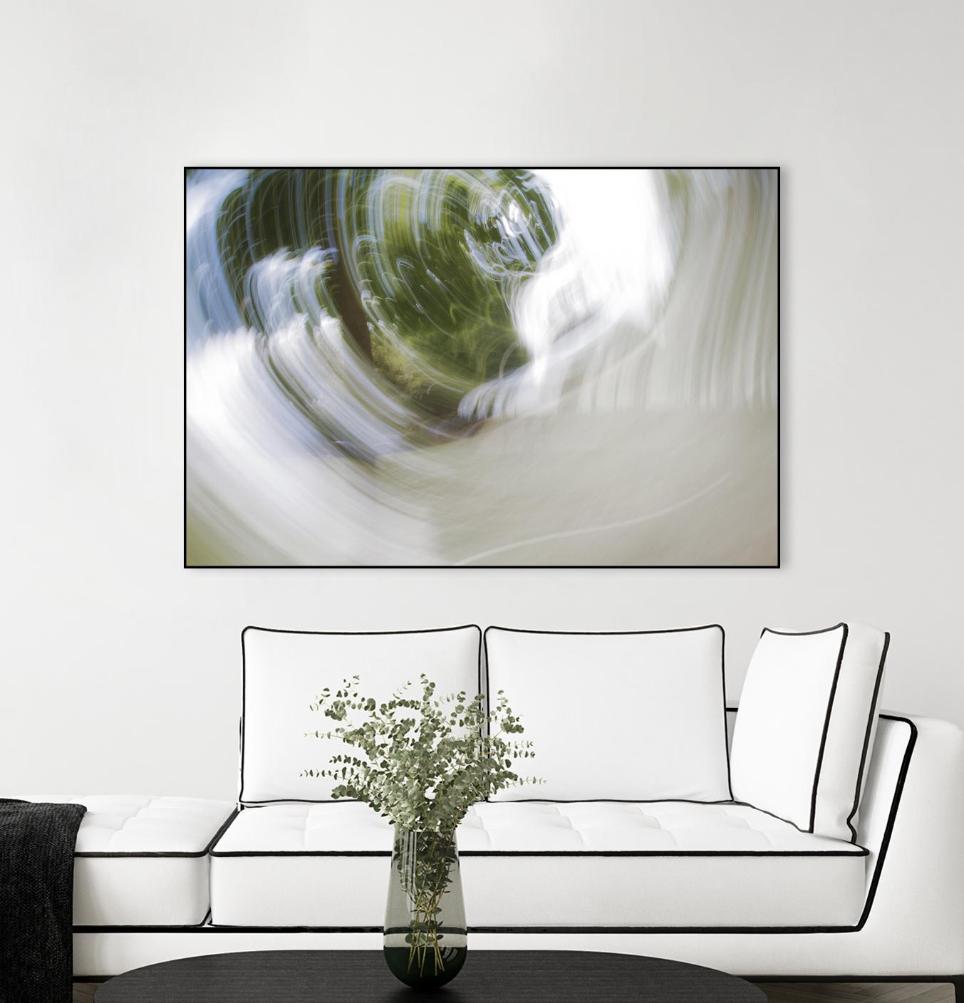 Echoes I by William Cooke on GIANT ART - green abstract