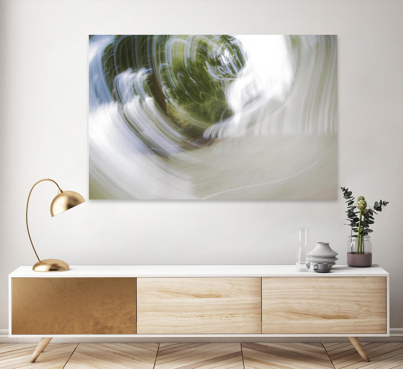 Echoes I by William Cooke on GIANT ART - green abstract