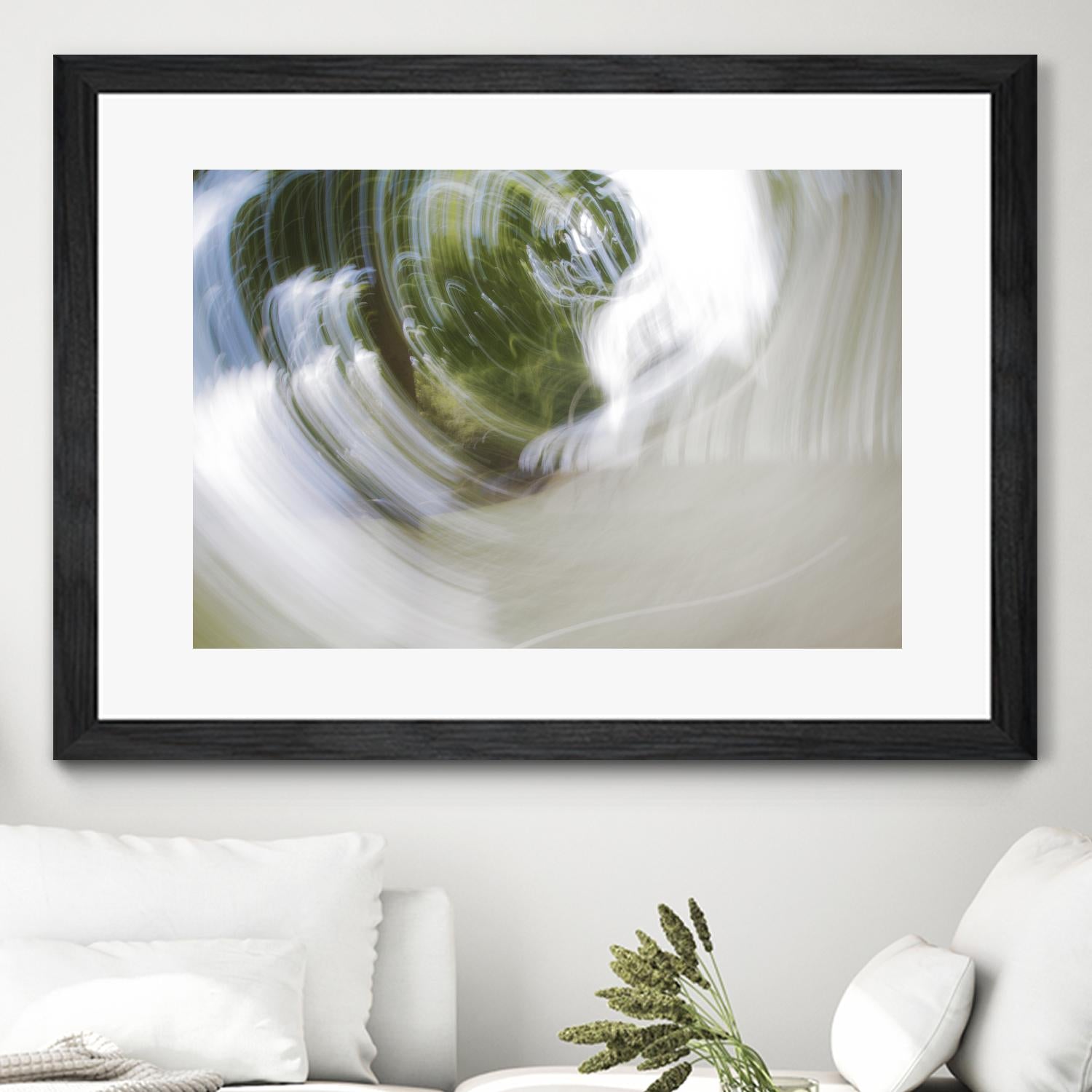 Echoes I by William Cooke on GIANT ART - green abstract